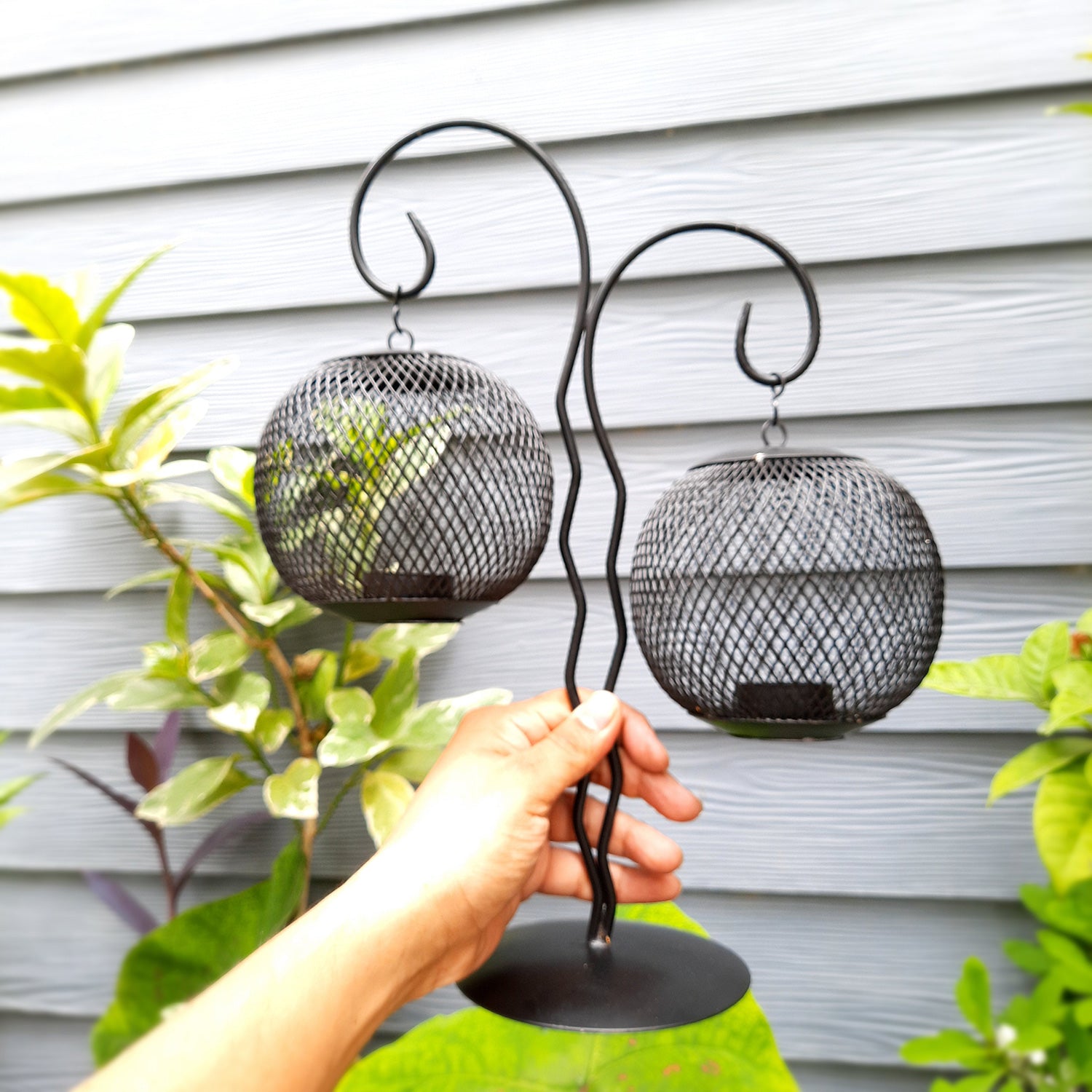 Tealight Holder | T - Light Candle Stand - For Home, Table Decor, Shelf, Decorative Item & Gift - 15 Inch - Apkamart