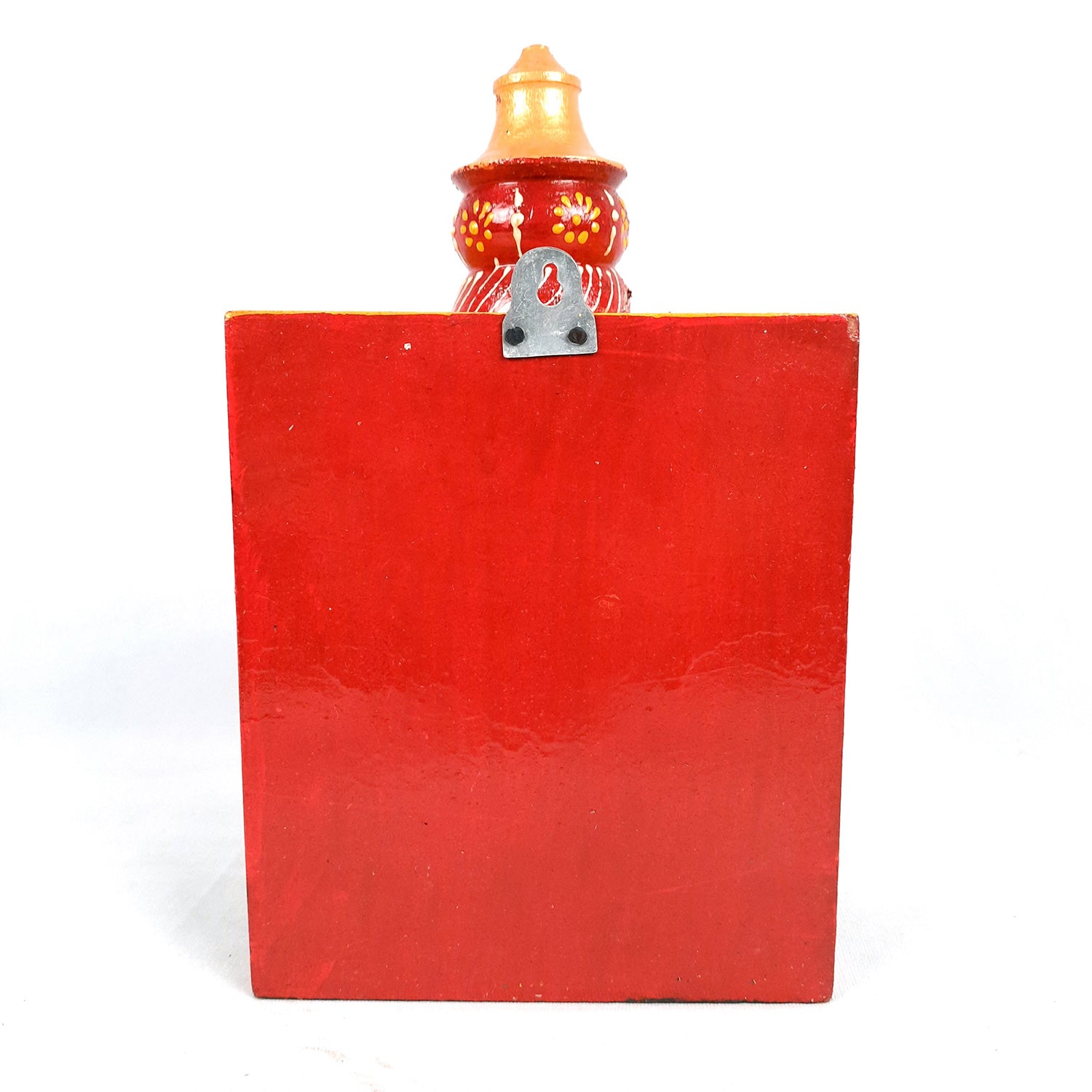 Pooja Temple Wooden | Mandir For Home | Puja Stand | Pooja Unit Small Wall Mounted – For Ghar, Office, Shop -10 Inch - Apkamart