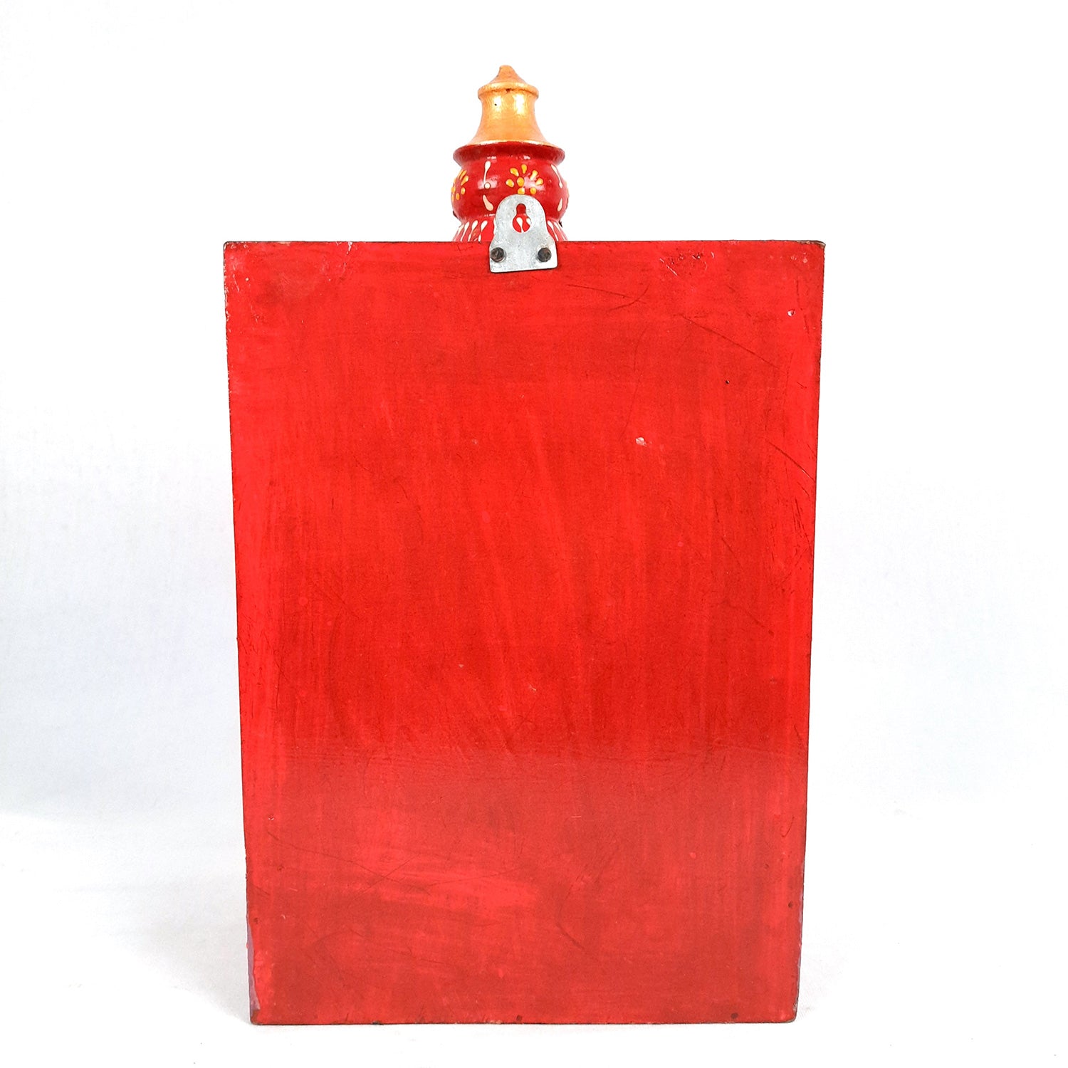 Pooja Temple Wooden | God Temple For Home With In Built Drawer | Puja Mandir With Storage | Pooja Unit Wall Mounted - For Ghar, Office, House, Shop 13 inch -Apkamart