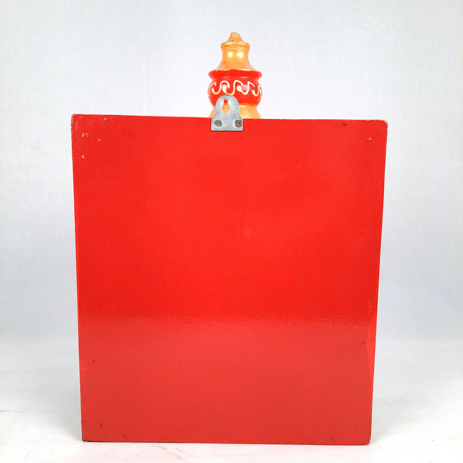 Pooja Mandir | Wall Mounted Wooden Pooja Mandir for Home - 13 Inch- Apkamart