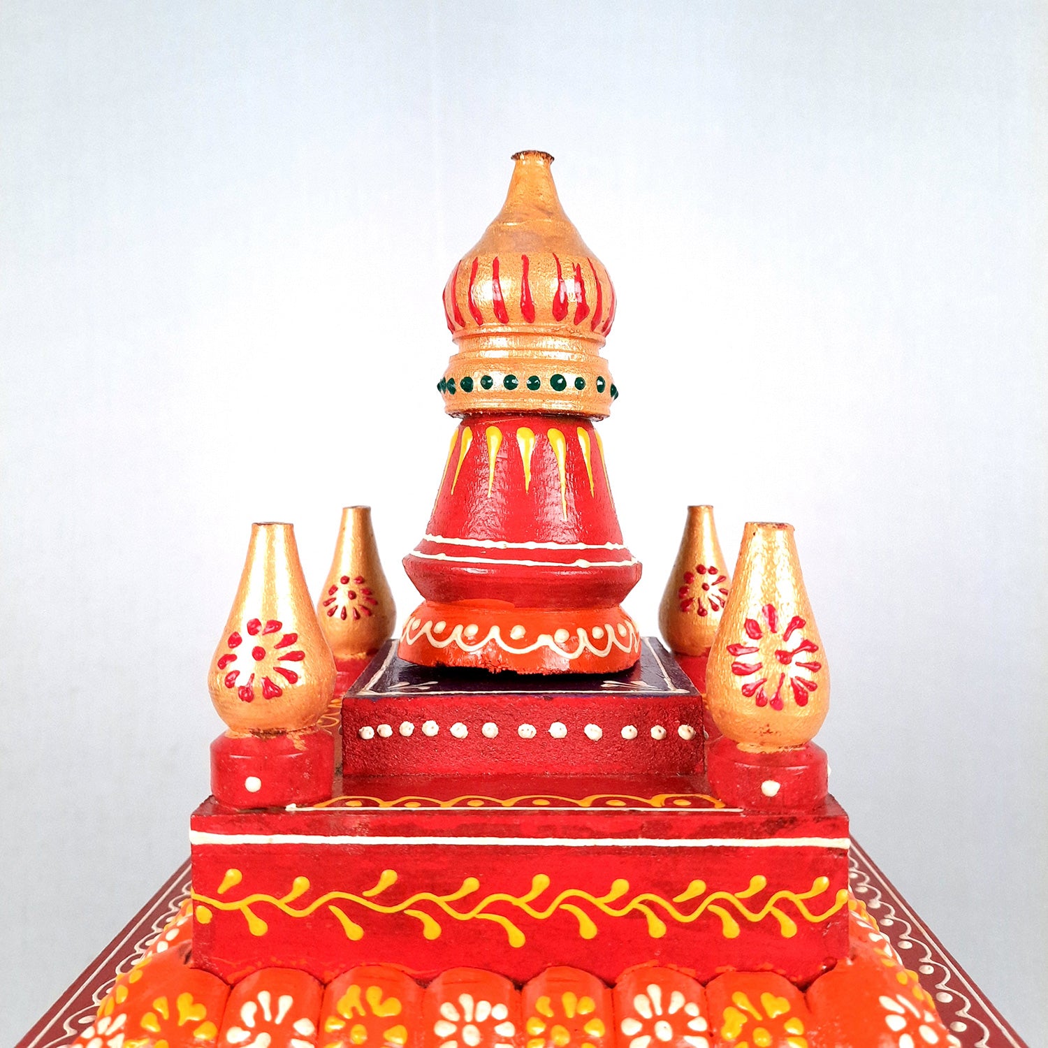 Wooden Temple for Home Big Size - Puja Mandir - 20 inch- Apkamart