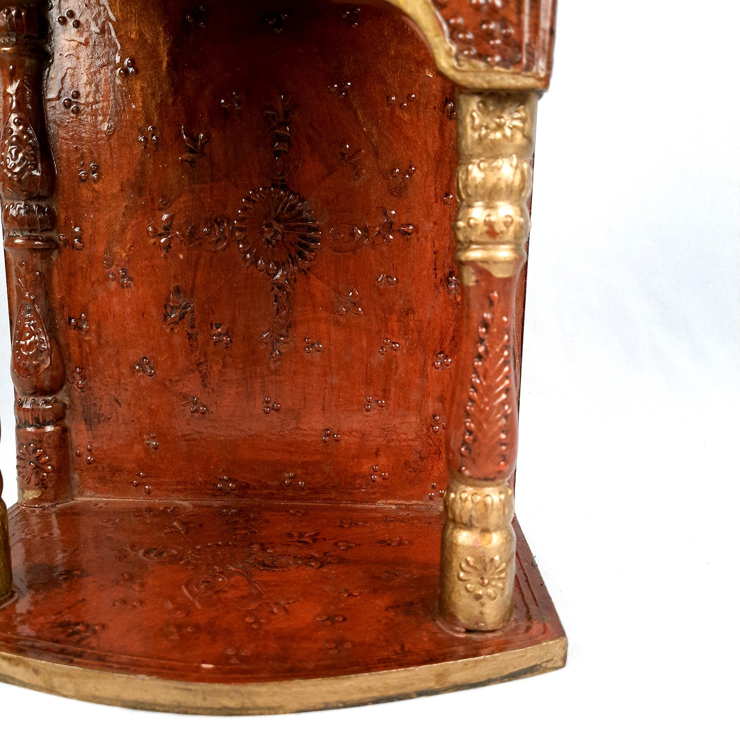 Wooden Temple for Home - Wooden Pooja Mandir - 14 Inch- Apkamart
