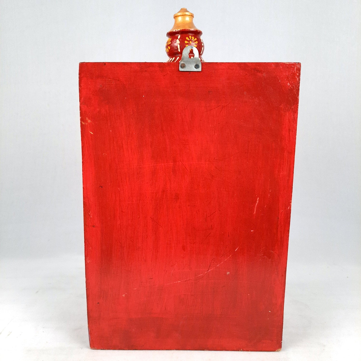 Pooja Temple with In Built Storage Drawer | Mandap For God |Puja Mandir Wall Mount - For Home , Puja Room, Office & Gifts - 15 Inch - Apkamart #Style_Style 1