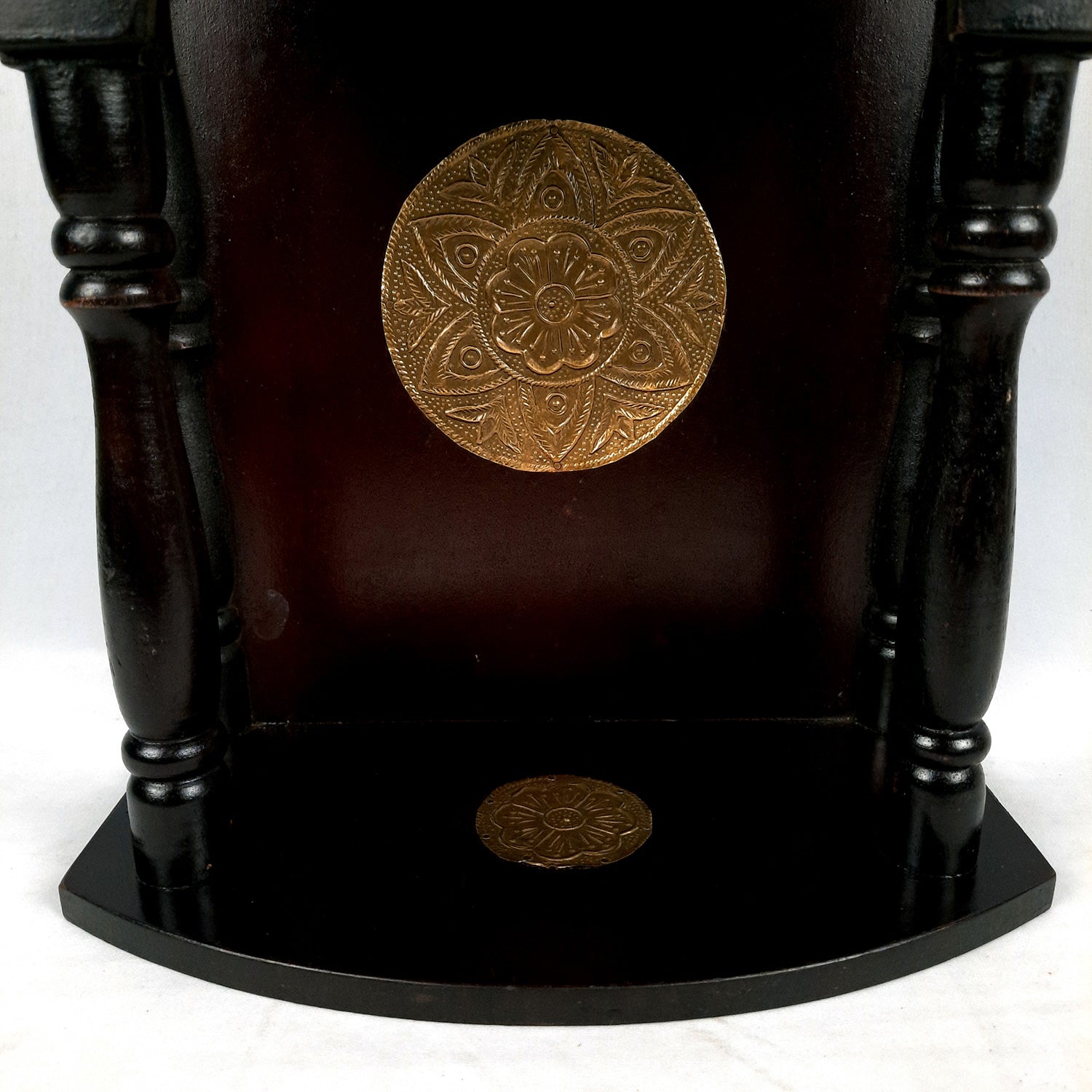 Pooja Mandir Antique | Home Temple with Wooden Rustic Look | Puja Stand/Unit – for Home, Ghar, Office, Shop - 16 inch- apkamart