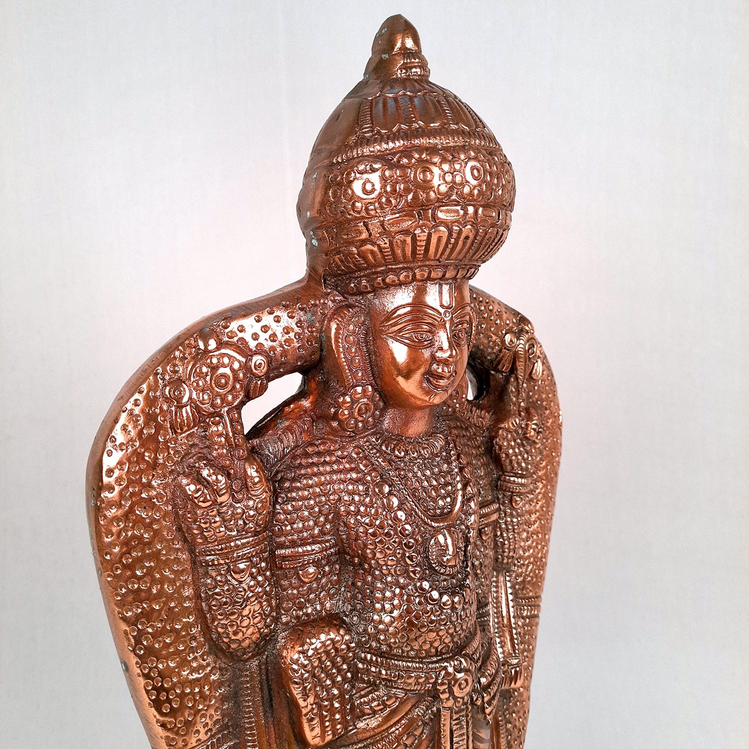 Lord Vishnu Statue Idol | Lord Vishnu Ji Murti - For Puja, Temple, Home Decora & Gift - 20 Inch - apkamart