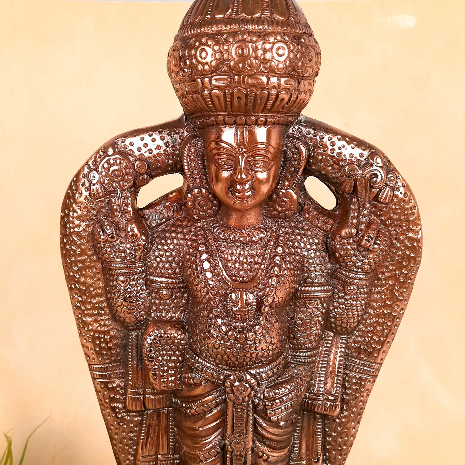 Lord Vishnu Statue Idol | Lord Vishnu Ji Murti - For Puja, Temple, Home Decora & Gift - 20 Inch - apkamart