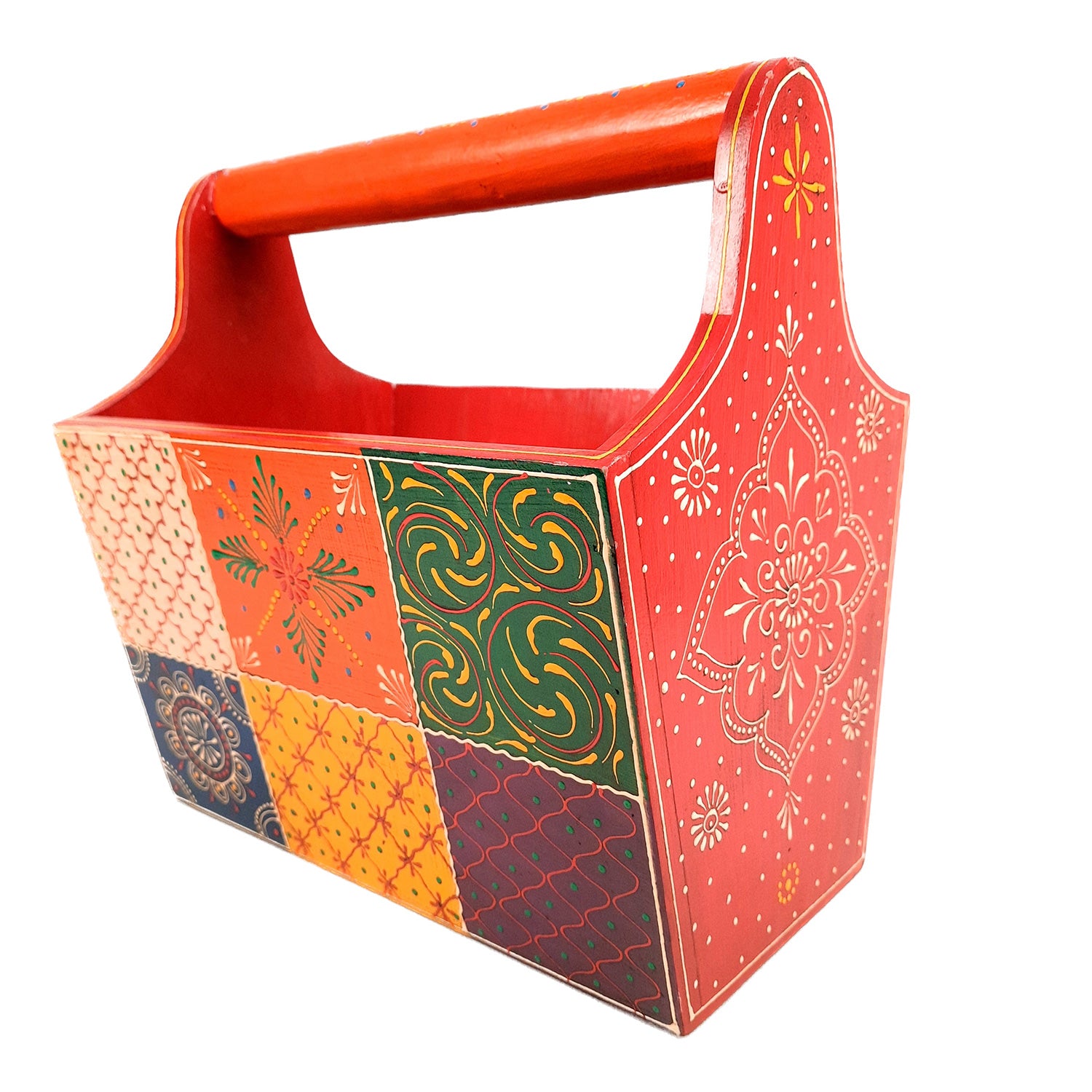 Magazine Holder | Newspaper Stand Cum Organizer - For Home Decor, Living Room, Table & Desk Organising, Office & Gifts - 12 Inch - Apkamart