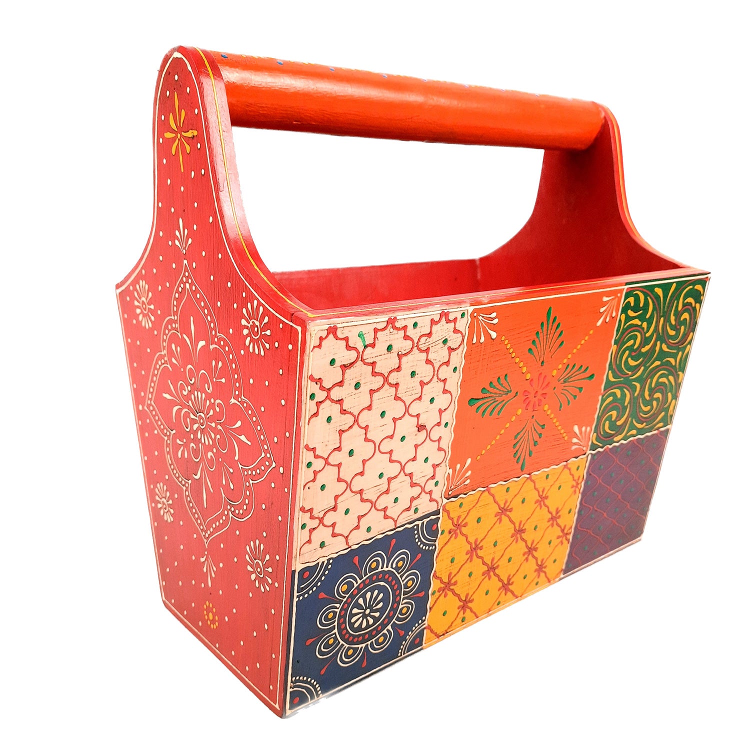 Magazine Holder | Newspaper Stand Cum Organizer - For Home Decor, Living Room, Table & Desk Organising, Office & Gifts - 12 Inch - Apkamart