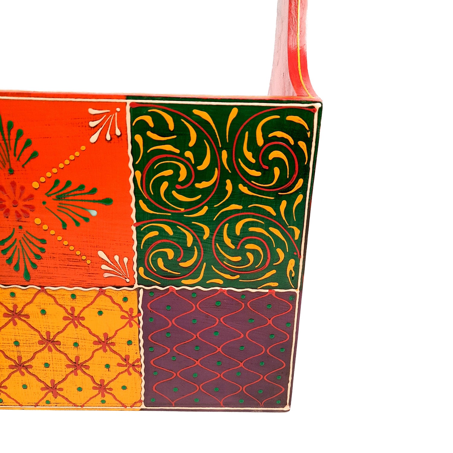 Magazine Holder | Newspaper Stand Cum Organizer - For Home Decor, Living Room, Table & Desk Organising, Office & Gifts - 12 Inch - Apkamart