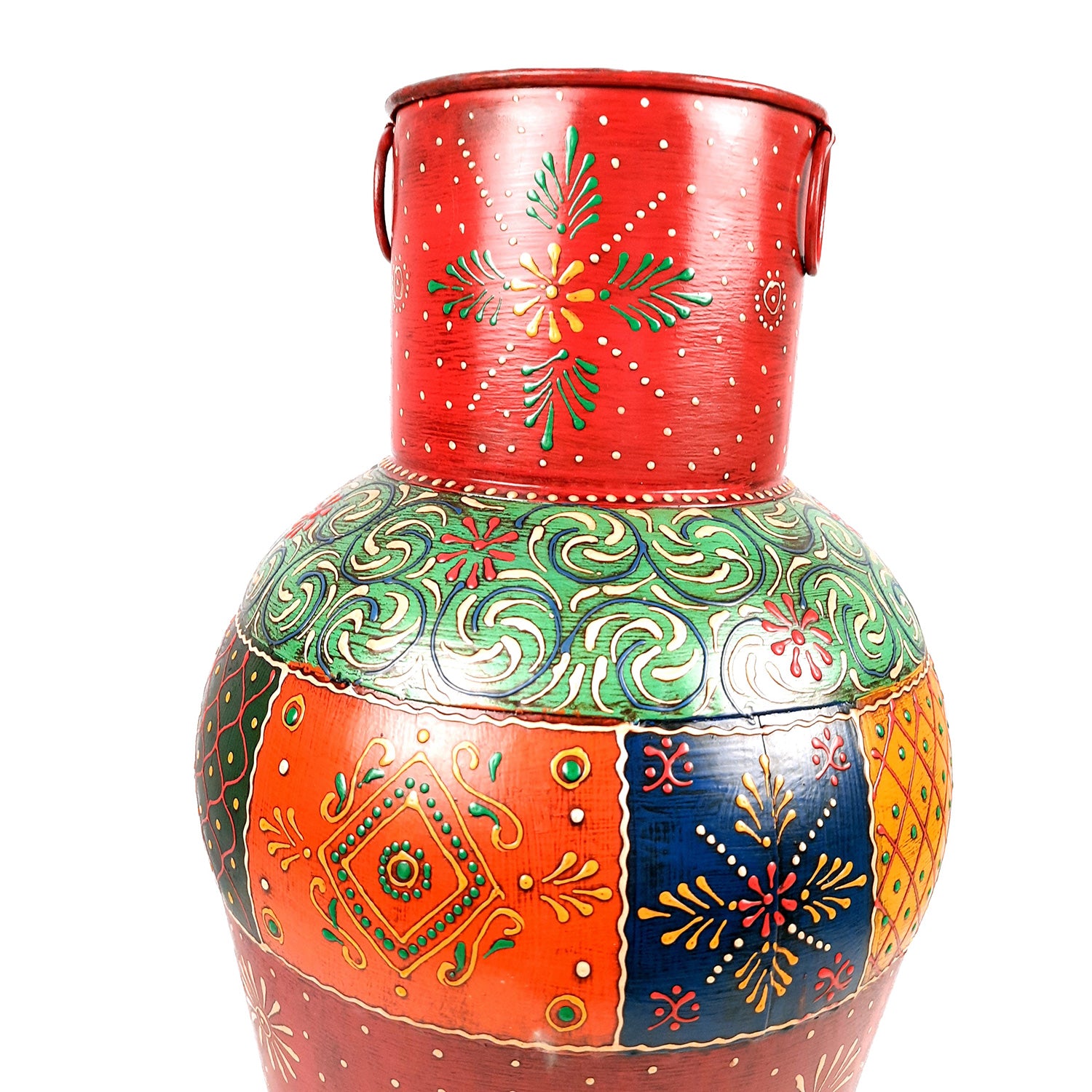 Decorative Flower Pot | Big Flower Vase - for Corners, Living Room & Home Decor -18 Inch - apkamart