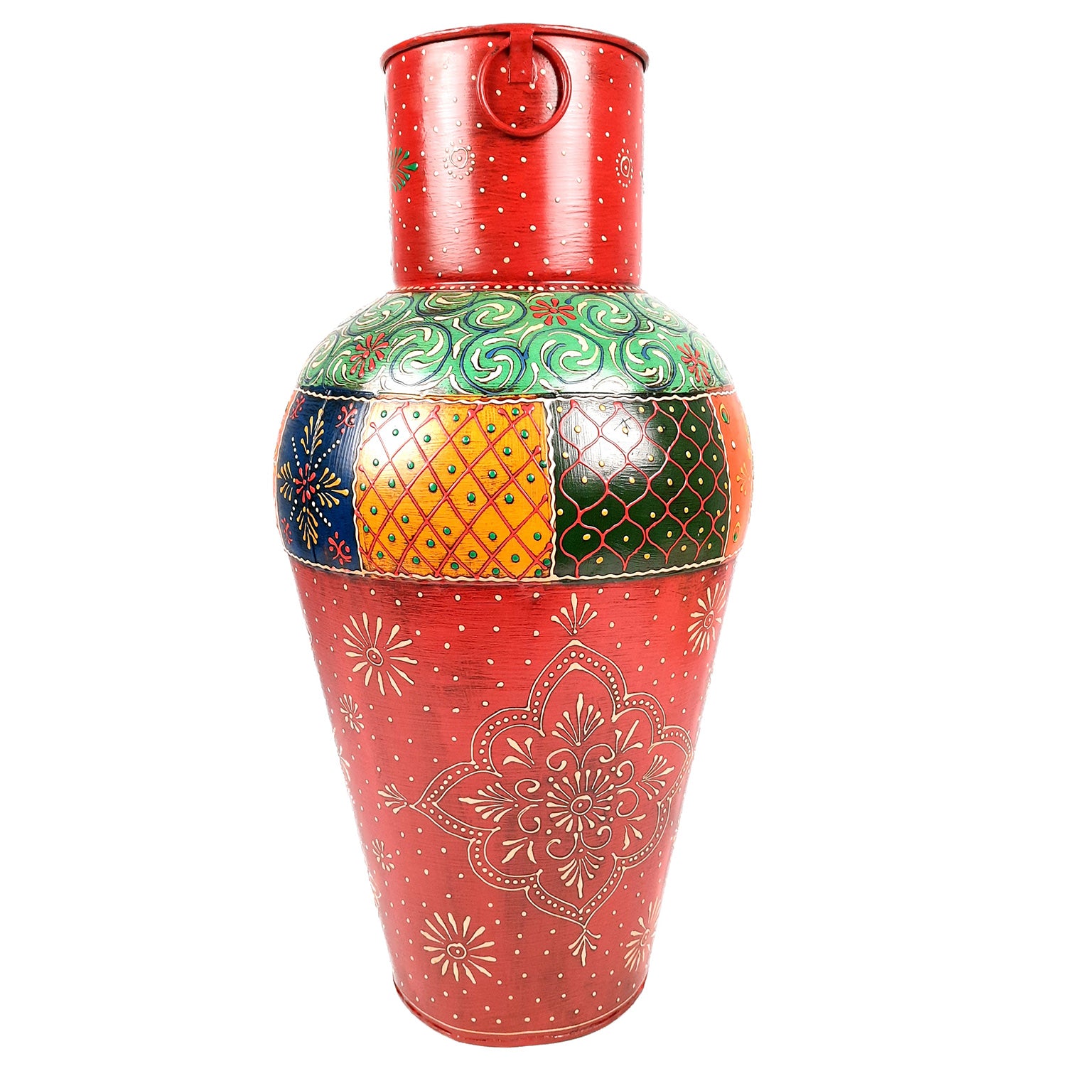 Decorative Flower Pot | Big Flower Vase - for Corners, Living Room & Home Decor -18 Inch - apkamart