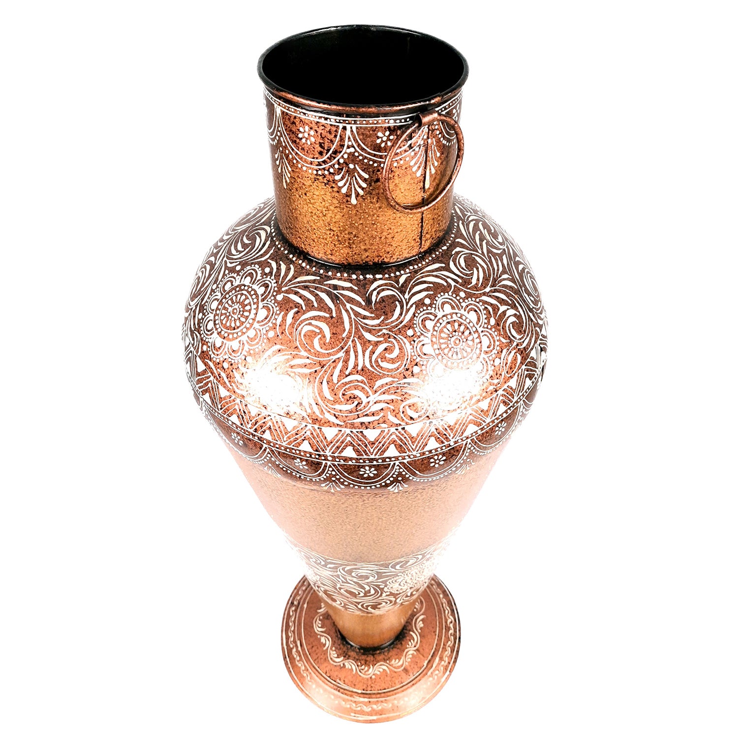 Flower Vase for Corner Decoration | Big Flower Pot - for Home, Living Room, Hallway, Entrance Decor -26 Inch - Apkamart