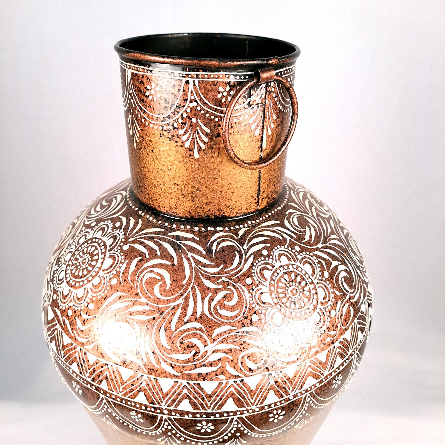 Flower Vase for Corner Decoration | Big Flower Pot - for Home, Living Room, Hallway, Entrance Decor -26 Inch - Apkamart