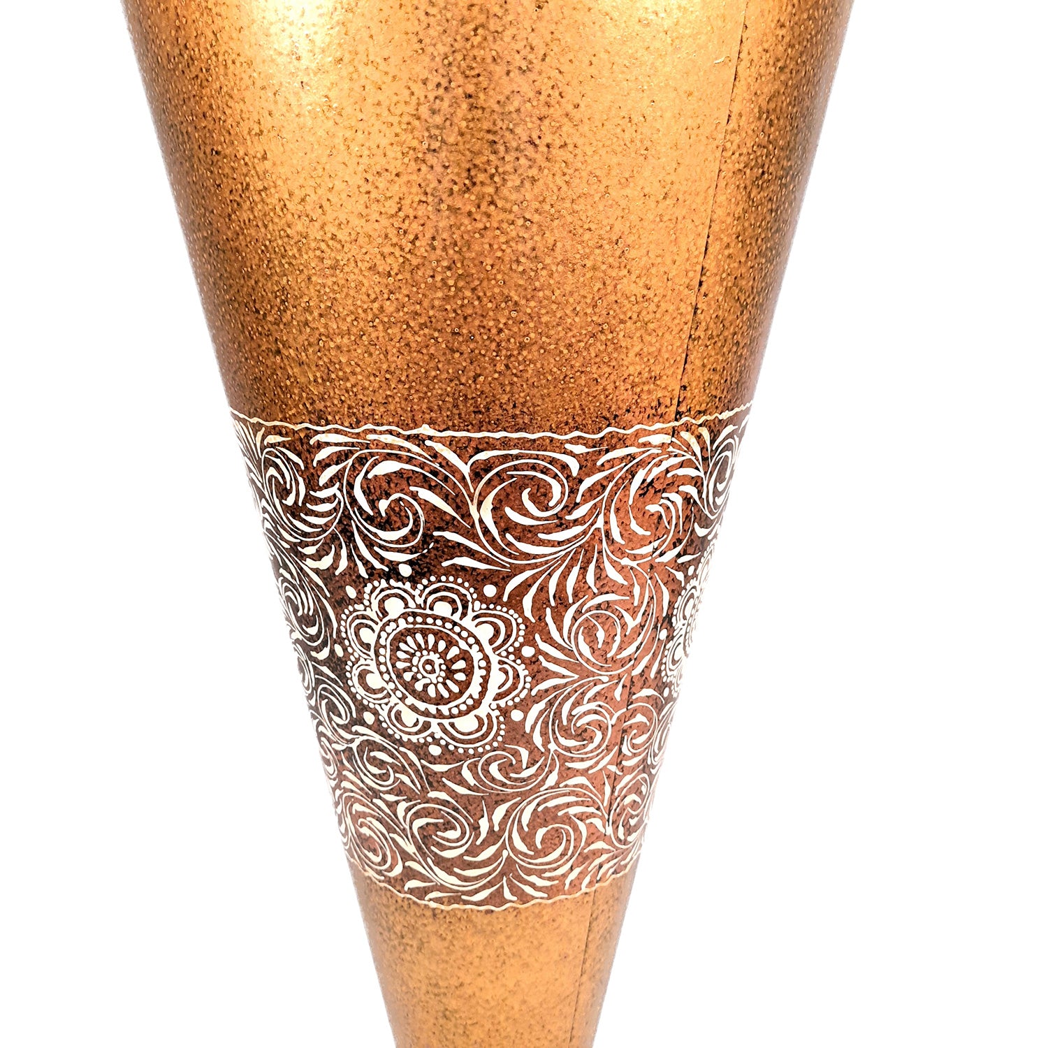 Flower Vase for Corner Decoration | Large Flower Pot - for Home, Living Room, Hallway, Entrance Decor - 32 Inch - Apkamart