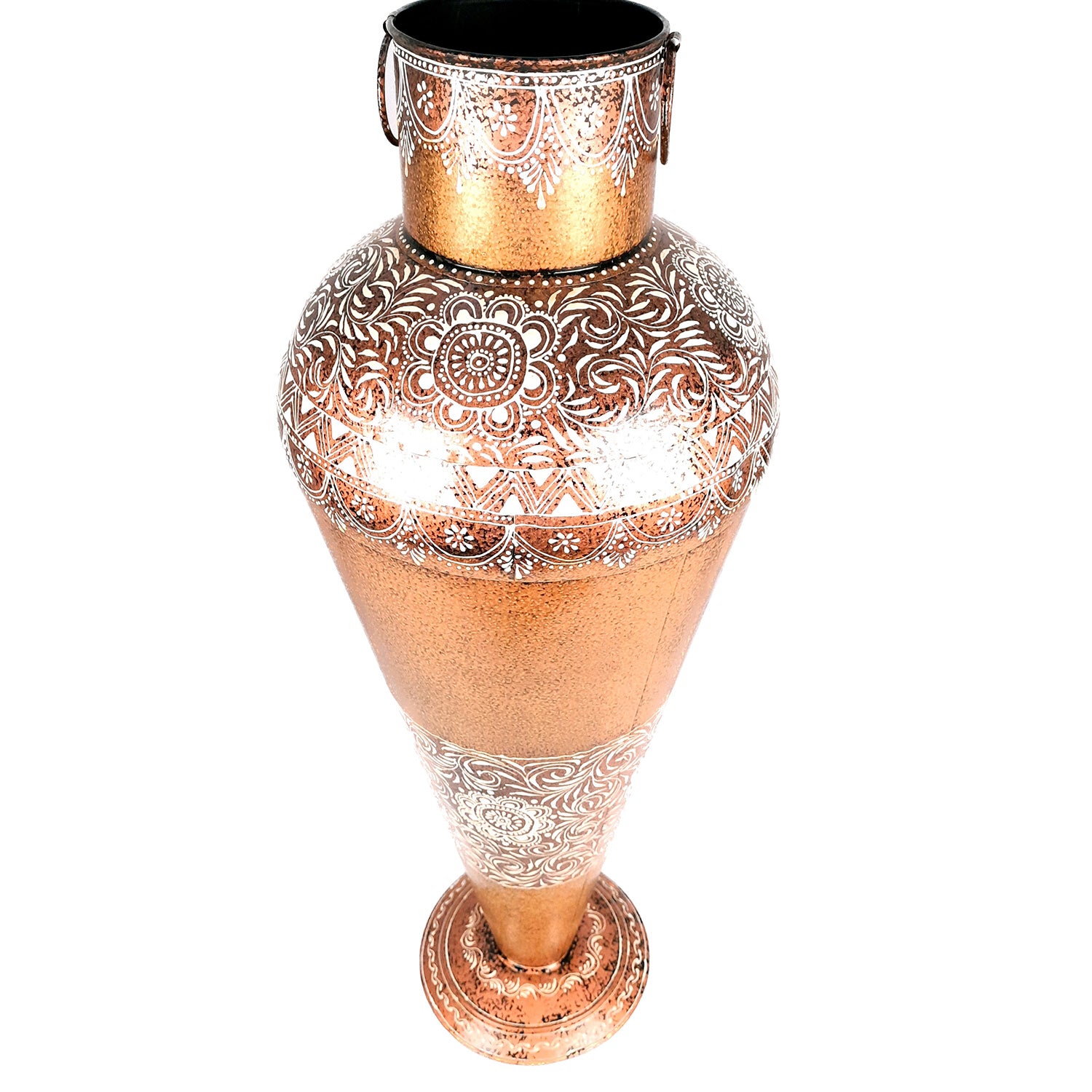 Flower Vase for Corner Decoration | Large Flower Pot - for Home, Living Room, Hallway, Entrance Decor - 32 Inch - Apkamart