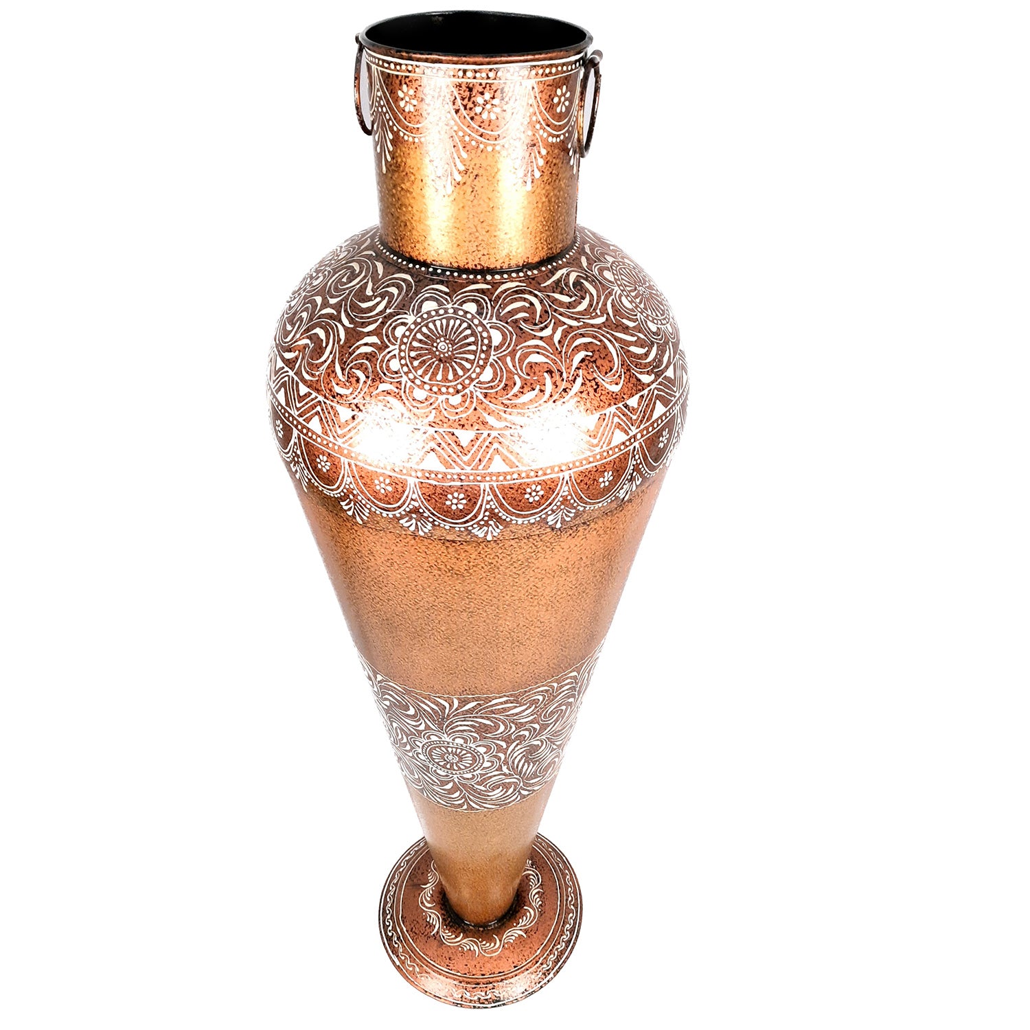 lower Vase for Corner Decoration | Big Flower Pot - for Home, Living Room, Hallway, Entrance Decor - 36 Inch - Apkamart