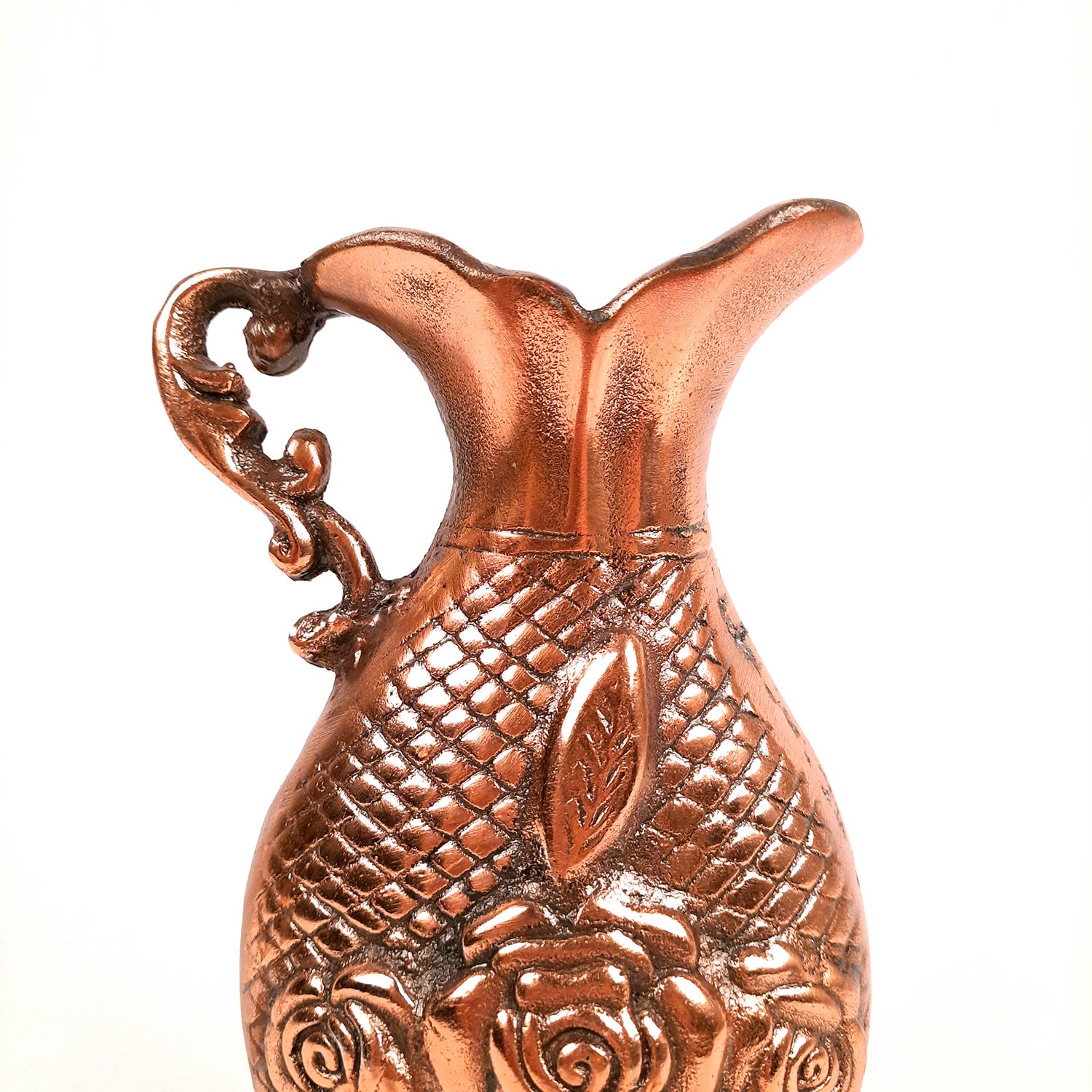 Flower Vase | Pots for Flowers - Metal - For Tabletop, Living Room, Home & Office Decoration | Centerpiece for Table Decoration |Vases for Gifts - 10 Inch