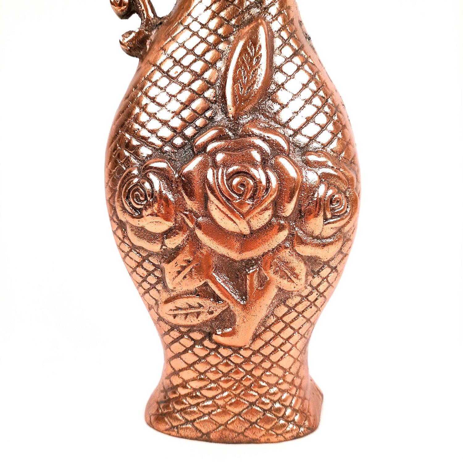 Flower Vase | Pots for Flowers - Metal - For Tabletop, Living Room, Home & Office Decoration | Centerpiece for Table Decoration |Vases for Gifts - 10 Inch