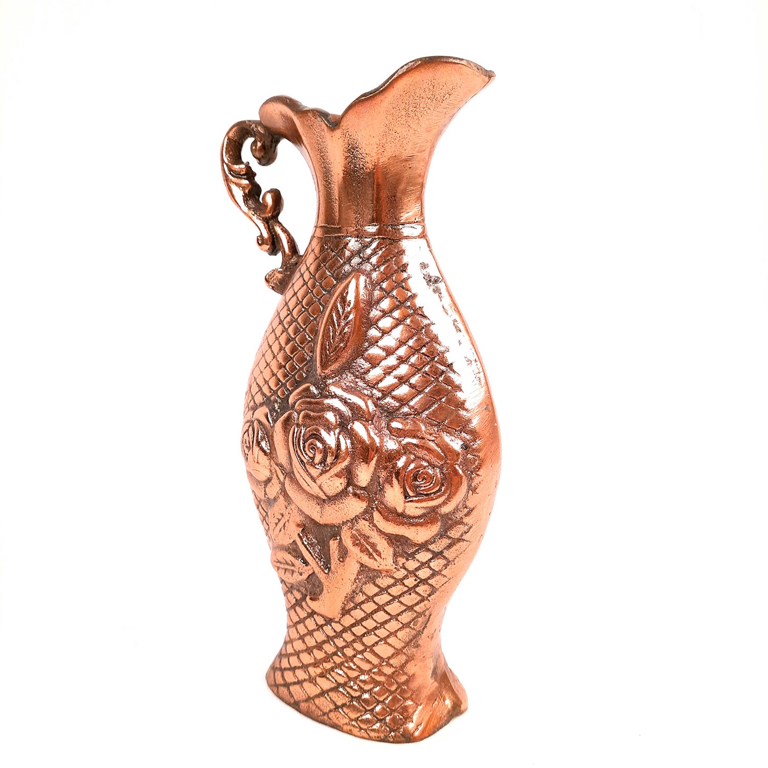 Flower Vase | Pots for Flowers - Metal - For Tabletop, Living Room, Home & Office Decoration | Centerpiece for Table Decoration |Vases for Gifts - 10 Inch