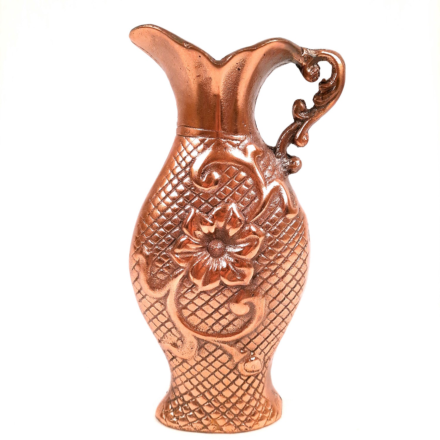 Flower Vase | Pots for Flowers - Metal - For Tabletop, Living Room, Home & Office Decoration | Centerpiece for Table Decoration |Vases for Gifts - 10 Inch