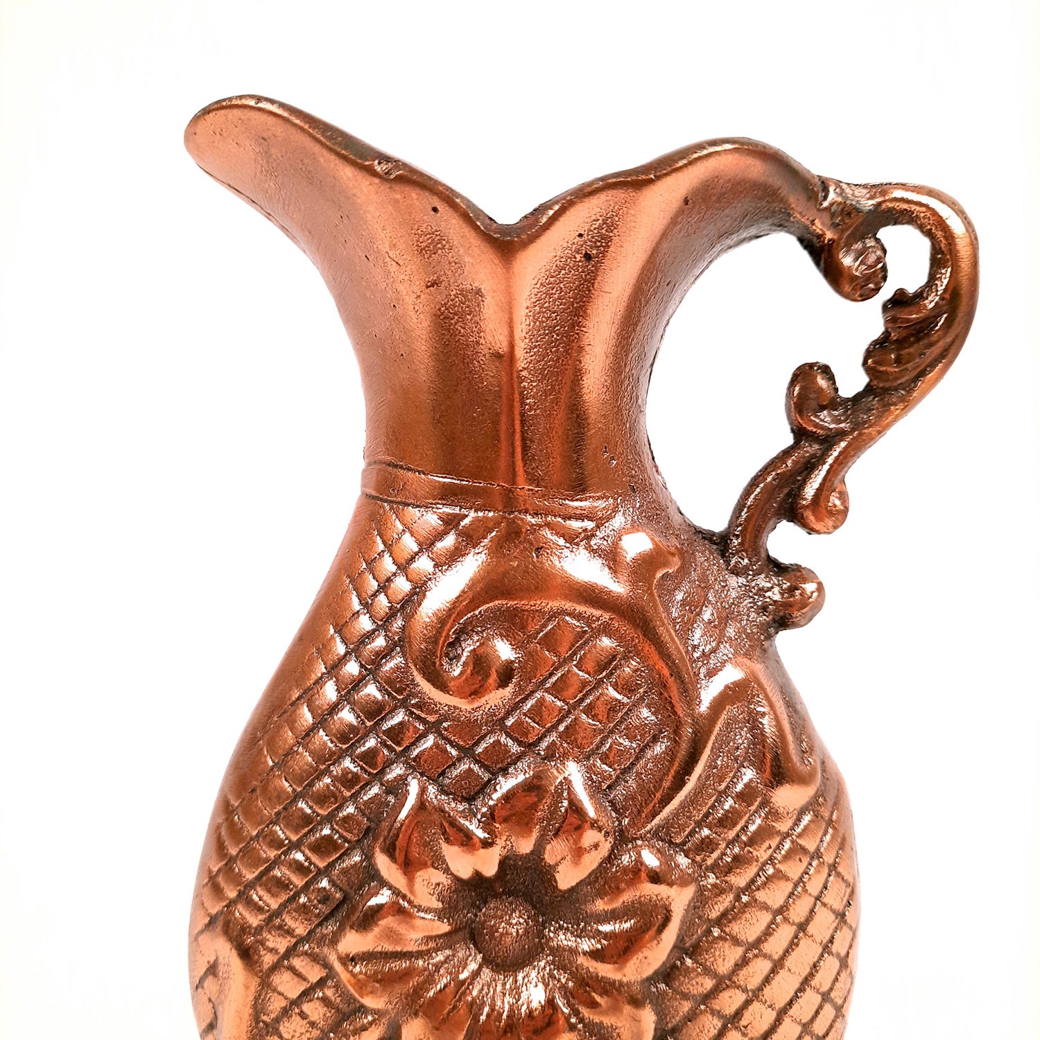 Flower Vase | Pots for Flowers - Metal - For Tabletop, Living Room, Home & Office Decoration | Centerpiece for Table Decoration |Vases for Gifts - 10 Inch