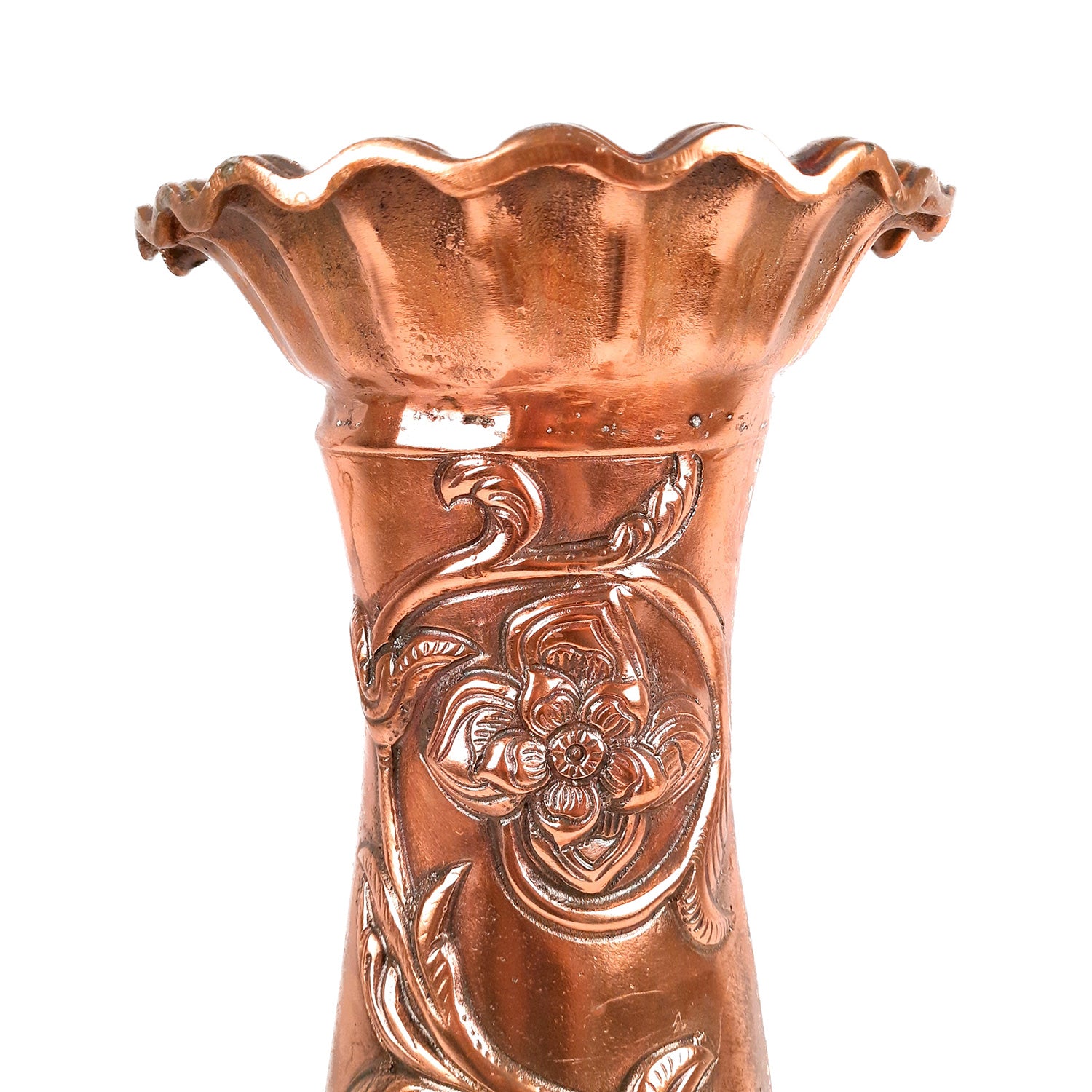 Flower Vase Big | Flower Pot for Corners - Metal | Floor Vase - For Home, Living Room, Entrance, Office & Hall Decoration | House Warming & Festival Gift - 20 inch