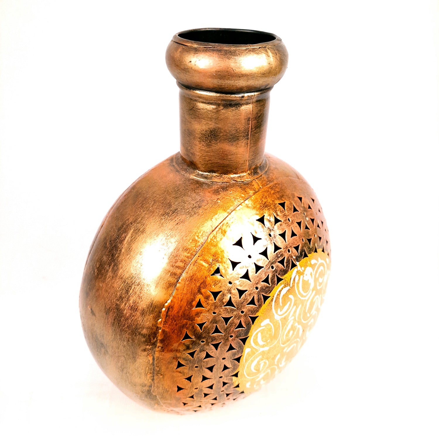 Flower Vase | Decorative Pot | Designer Flower Pot for Living Room, Table, Office, Bedroom & Home Decor | Stylish Modern Vase for Artificial Flower - 12 Inch - Apkamart #Style_Design 2