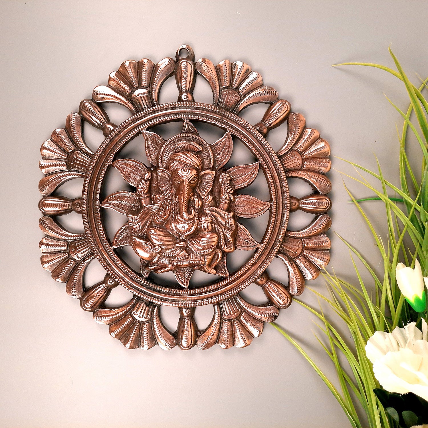 Decorative Ganpati Wall Hanging- 12 inch- Apkamart