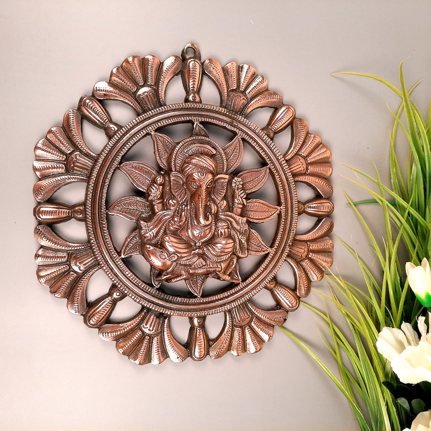 Decorative Ganpati Wall Hanging- 12 inch- Apkamart