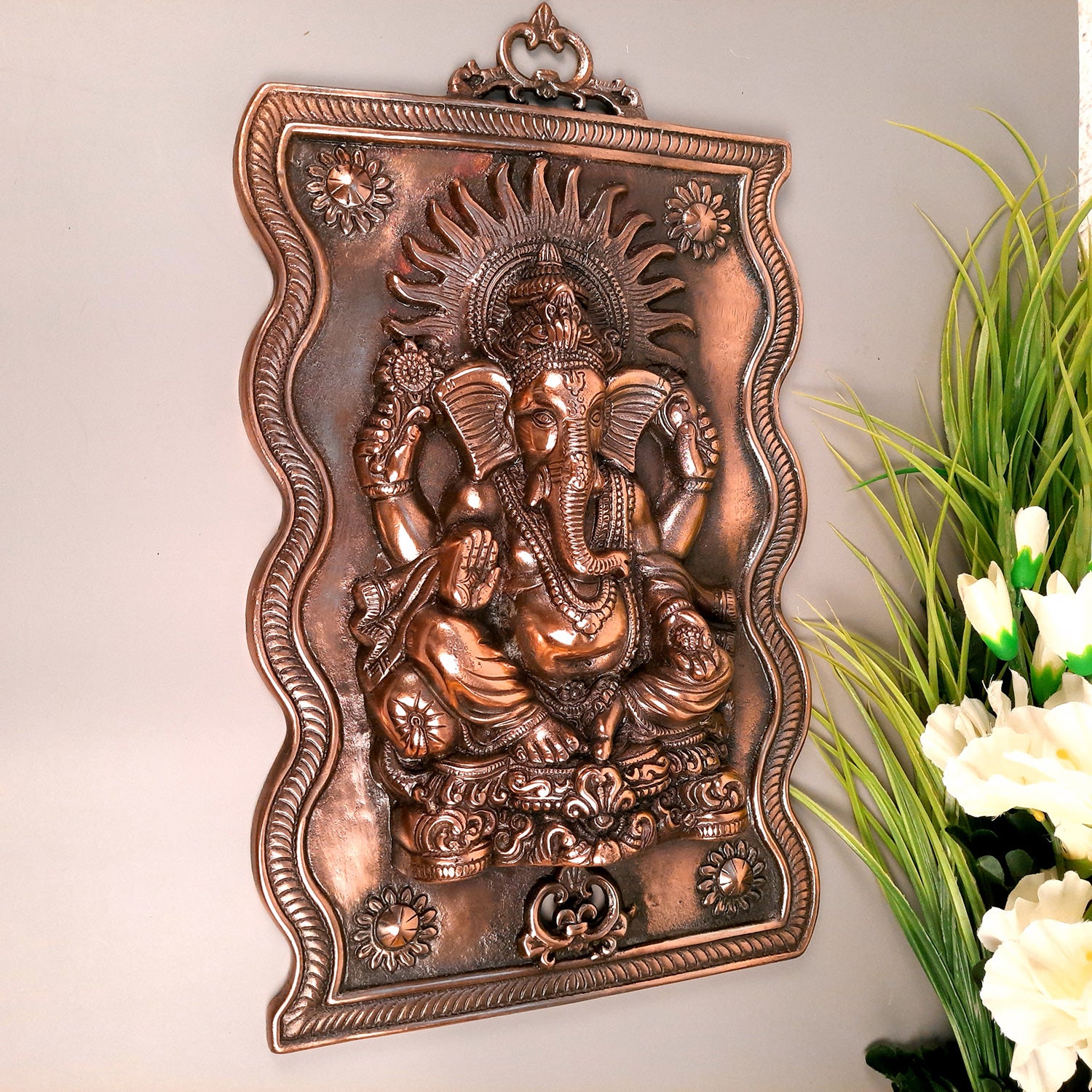 Decorative Ganpati Wall Hanging- 17 inch- Apkamart