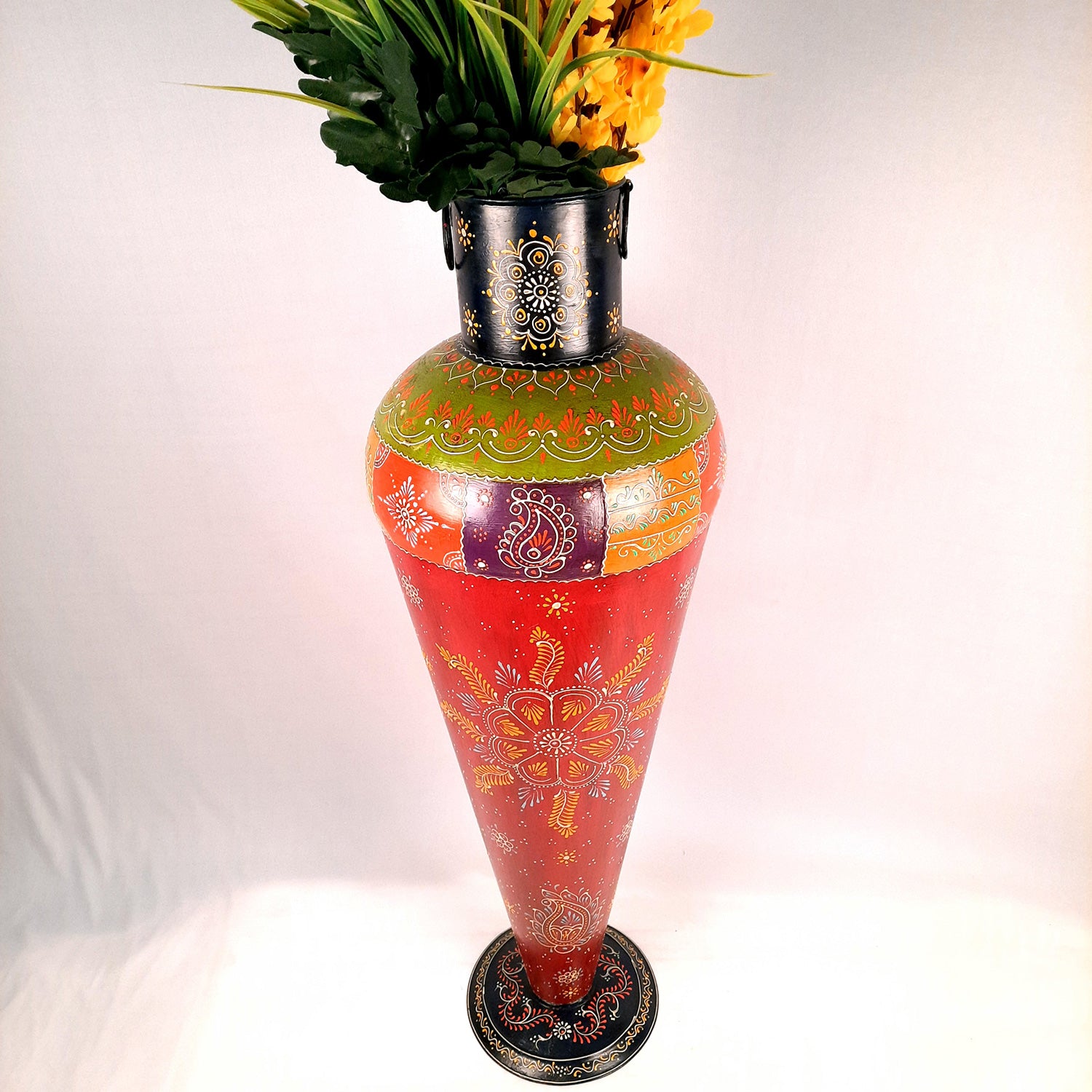 Decorative Vase | Big Flower Pots for Home Decor & Gifts - 37 Inch- Apkamart