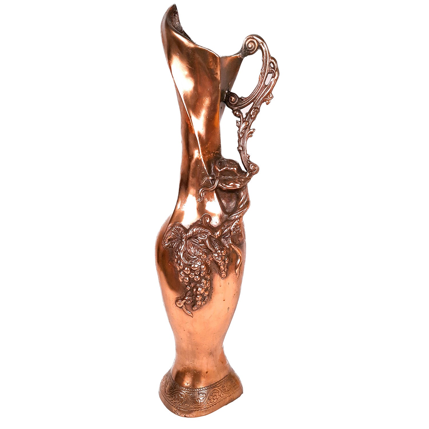 Flower pot | Big Corner Vase - For Living Room & Entrance Decor - 25 Inch - Apkamart