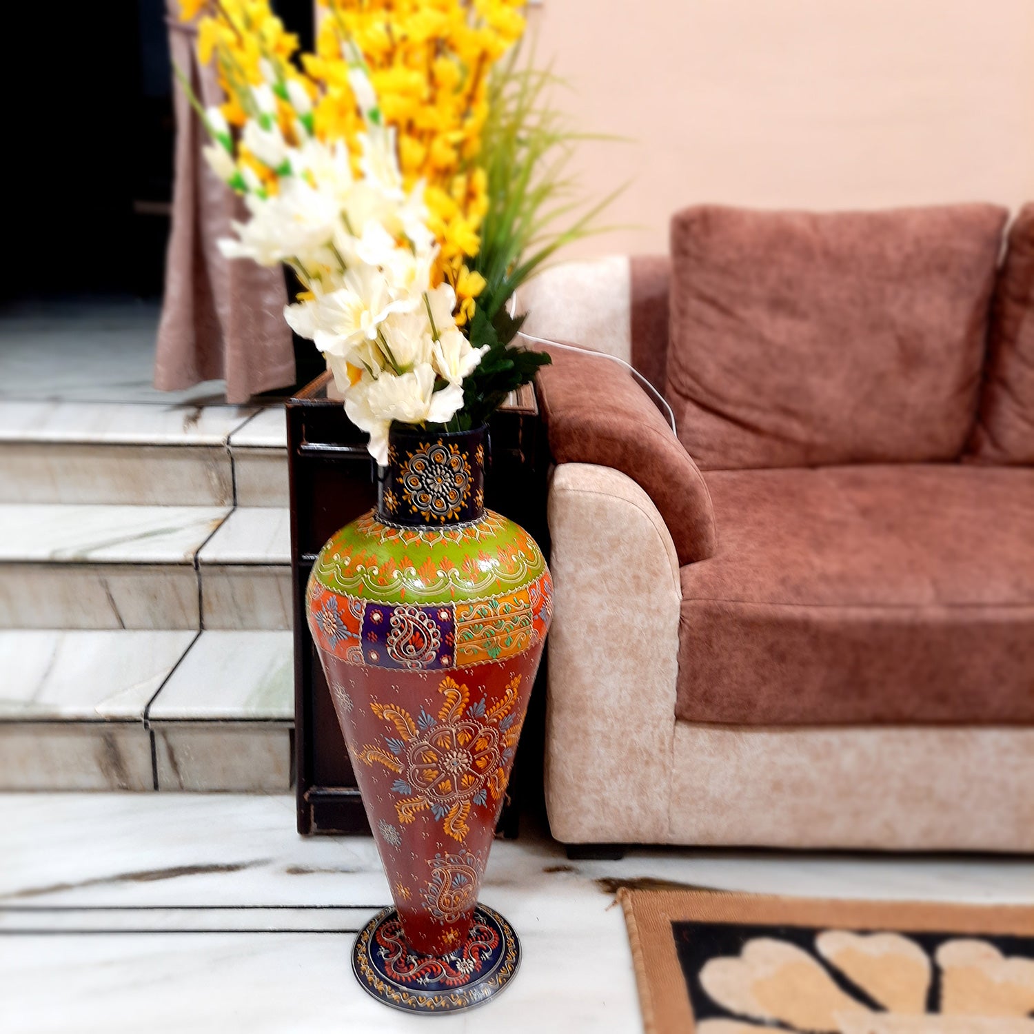 Small Flower Pot | Decorative Vases - For Home & Table decor - 26 Inch- Apkamart