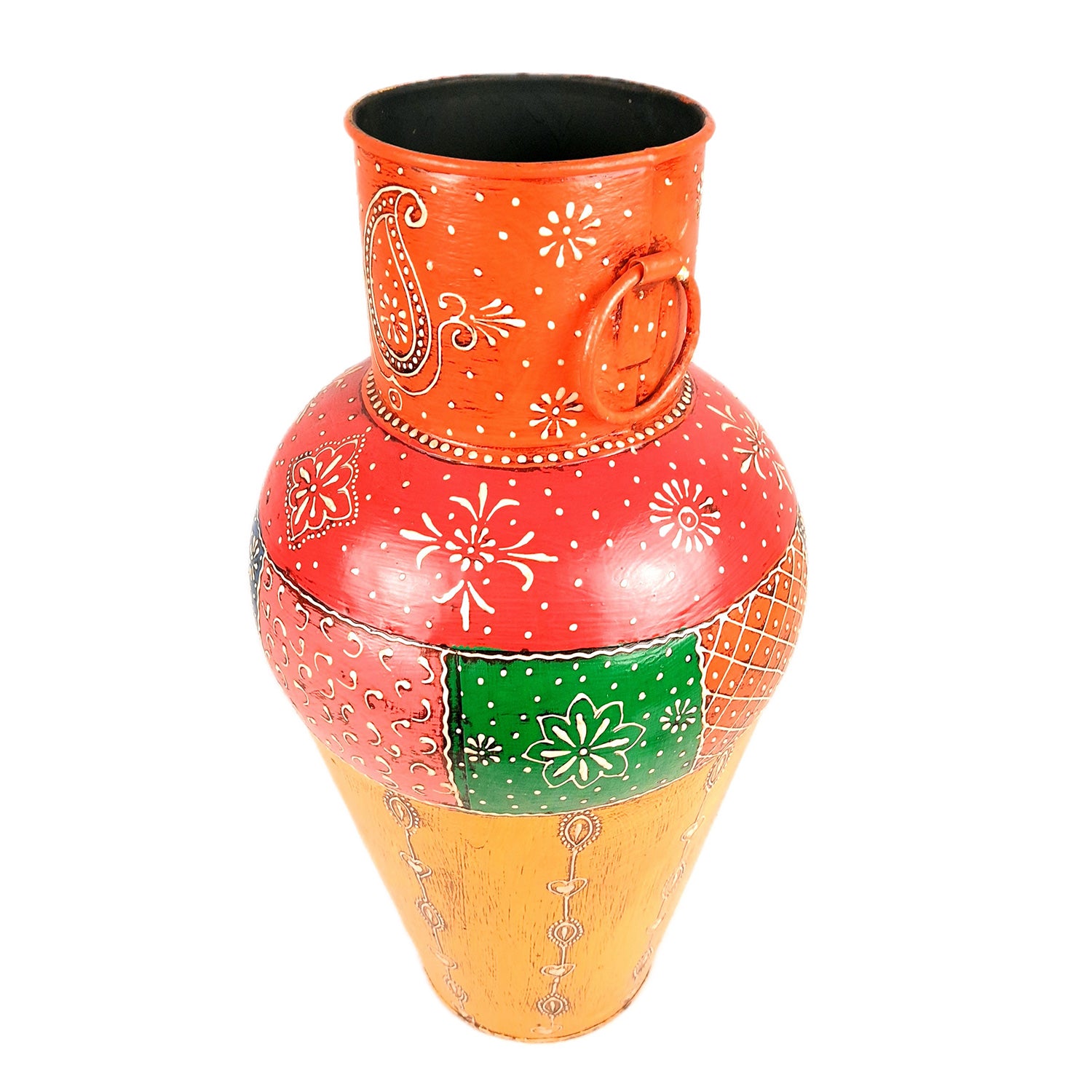 Big Flower Vase | Corner Vase - For Living Room & Hallway - 18 Inch - Apkamart