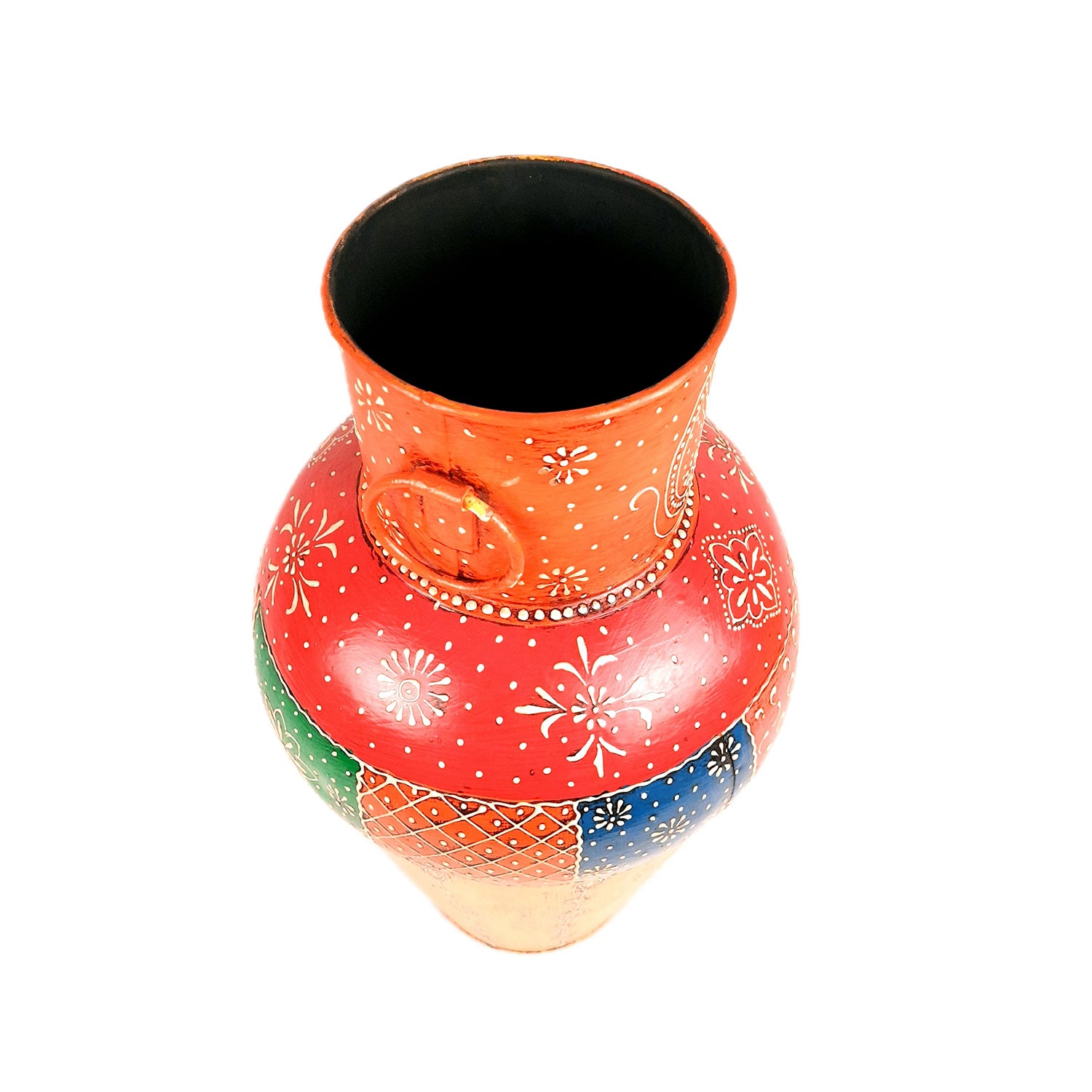 Big Flower Vase | Corner Vase - For Living Room & Hallway - 18 Inch - Apkamart