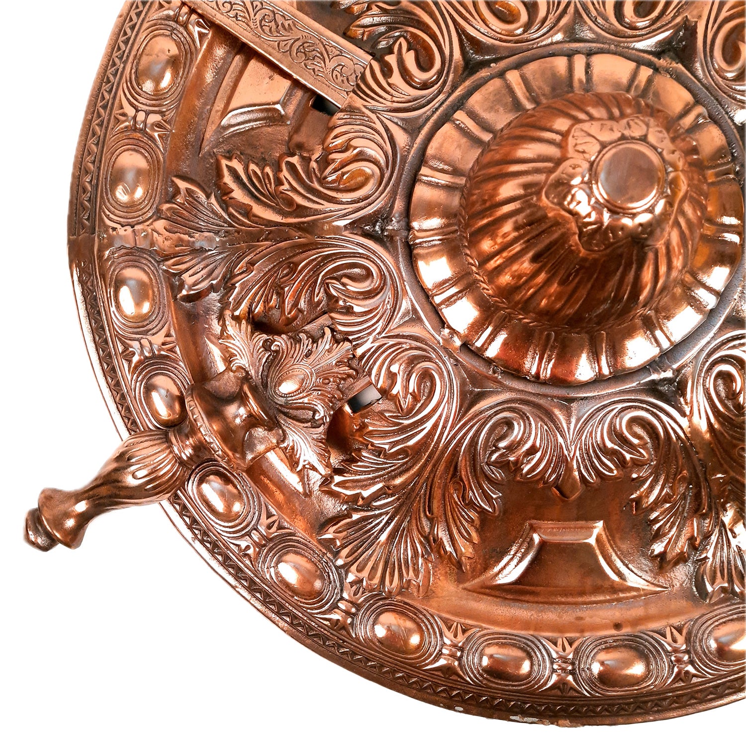 Majestic Dhal Talwar Wall Hanging | Sword & Shield Wall Decor Set - 26 Inch - Apkamart