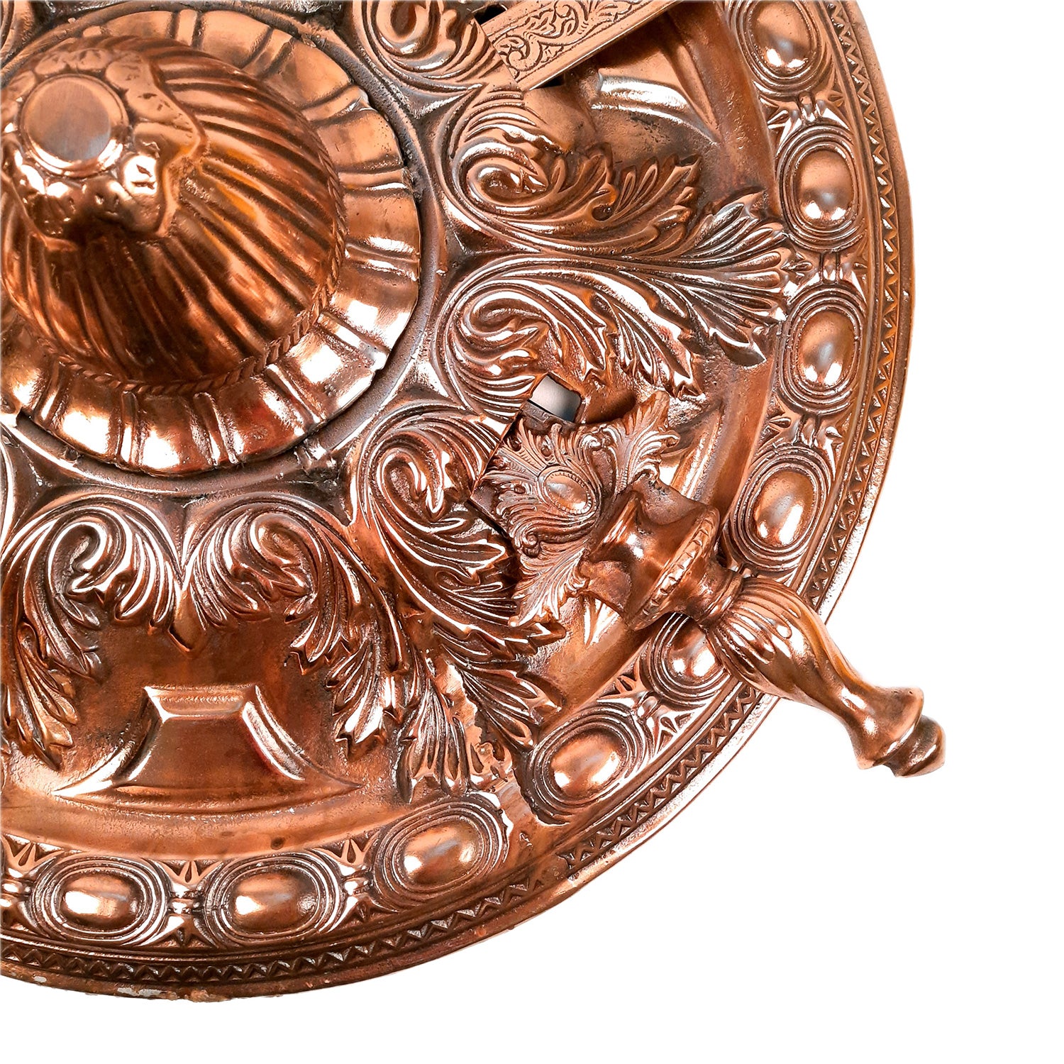 Majestic Dhal Talwar Wall Hanging | Sword & Shield Wall Decor Set - 26 Inch - Apkamart