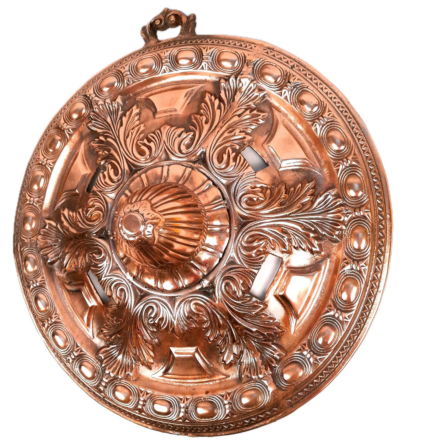 Majestic Dhal Talwar Wall Hanging | Sword & Shield Wall Decor Set - 26 Inch - Apkamart