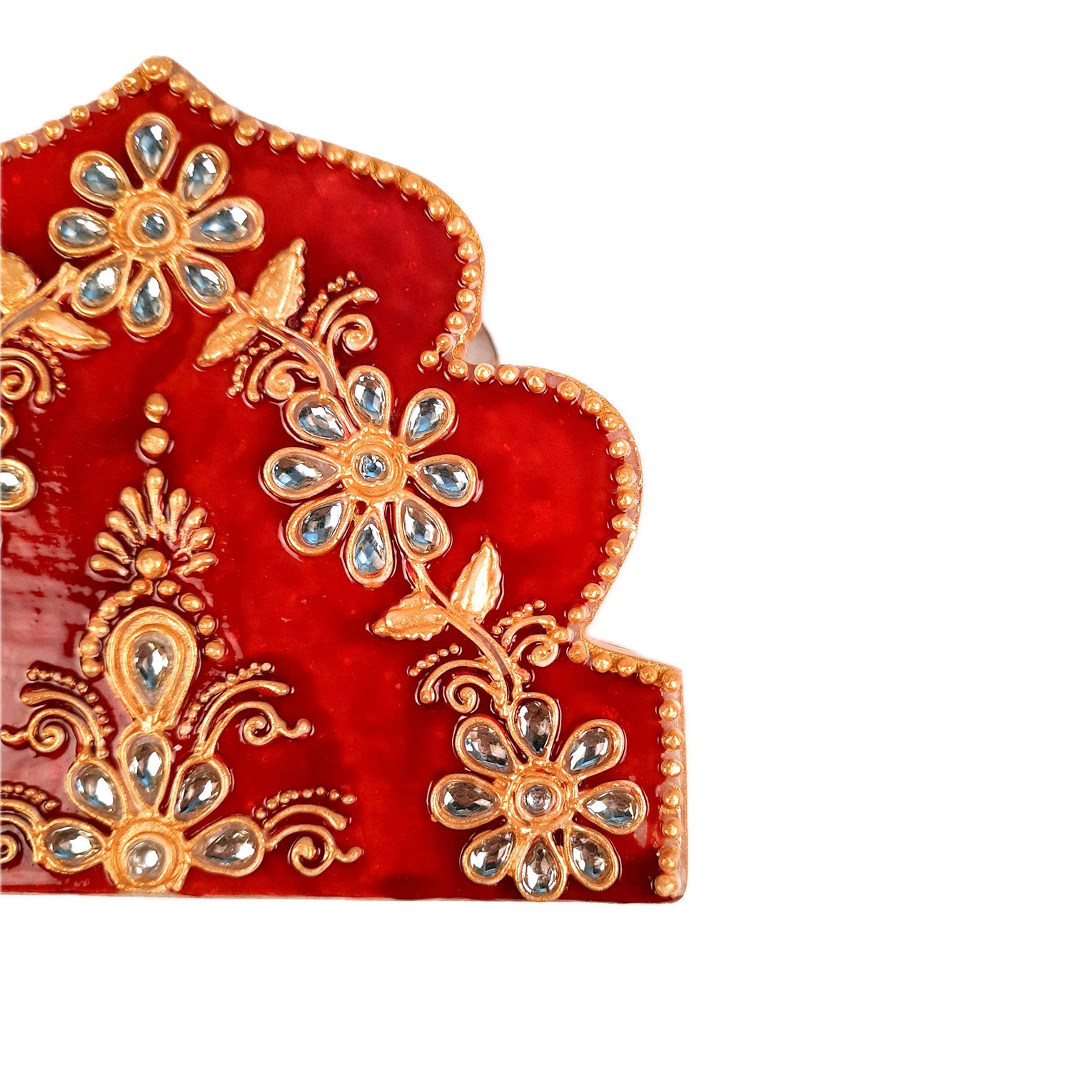 Tissue Paper Stand Marble | Napkin Holder | Tissue Dispenser Cum Holders with Intricate Handwork - For Home, Dining, Kitchen Decor & Gift - 5 Inch - Apkamart