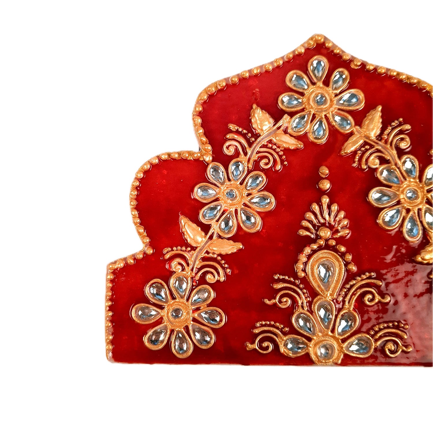 Tissue Paper Stand Marble | Napkin Holder | Tissue Dispenser Cum Holders with Intricate Handwork - For Home, Dining, Kitchen Decor & Gift - 5 Inch - Apkamart