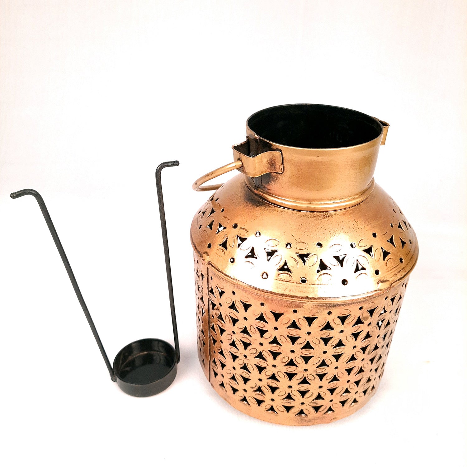 Tea Light Stand Wall Mount | Hanging Tea Light Candle Holders - Handi Design - Metal - For Home, Table, Living Room, Dining room, Bedroom Decor | For Festival Decoration & Gifts - 11 inch