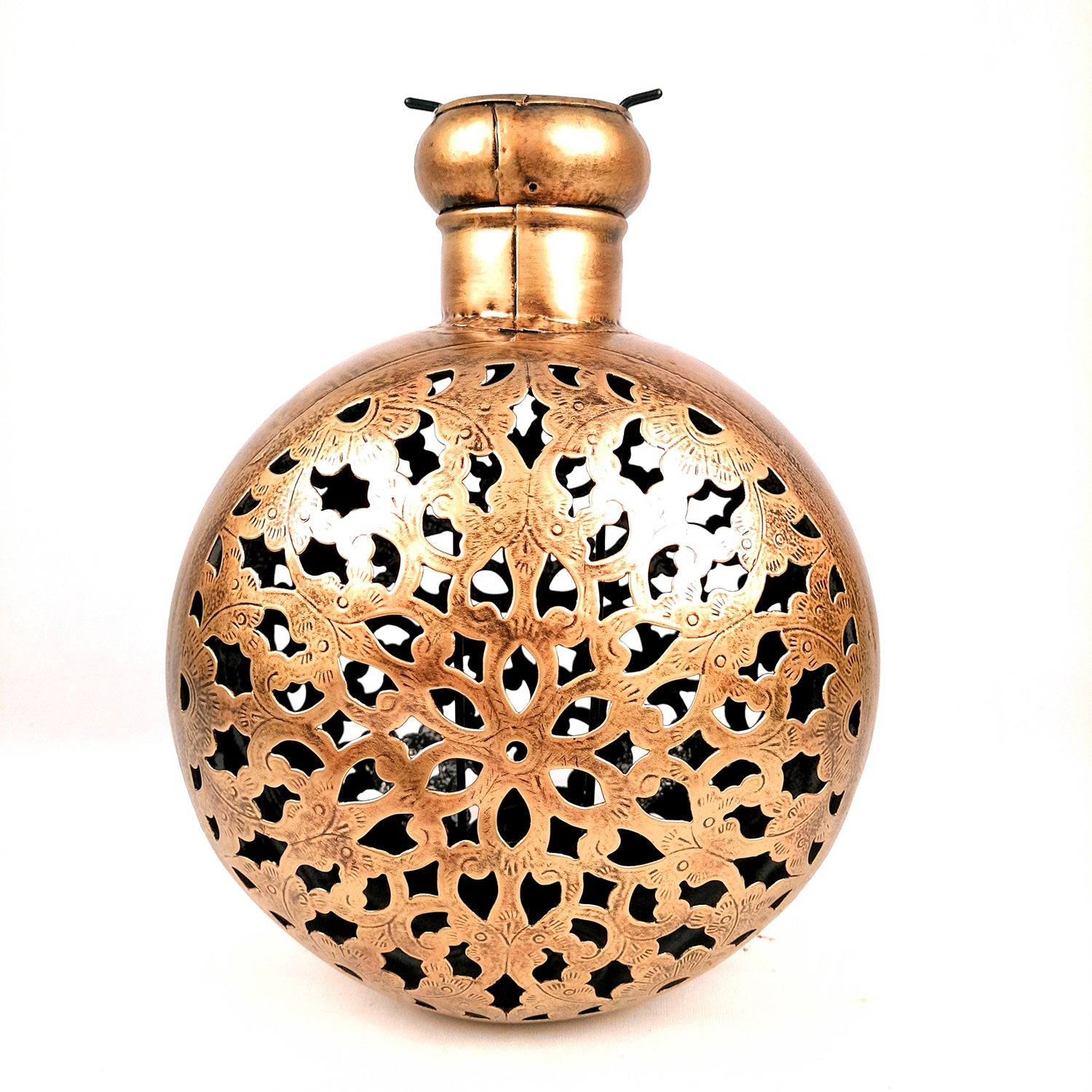 Vase Cum Tea Light Holder With Detachable T Light Stand - Pitcher Design | Tealight Stand - For Living Room, Table, Home, Corner Decor & Gift - 16 Inch - Apkamart