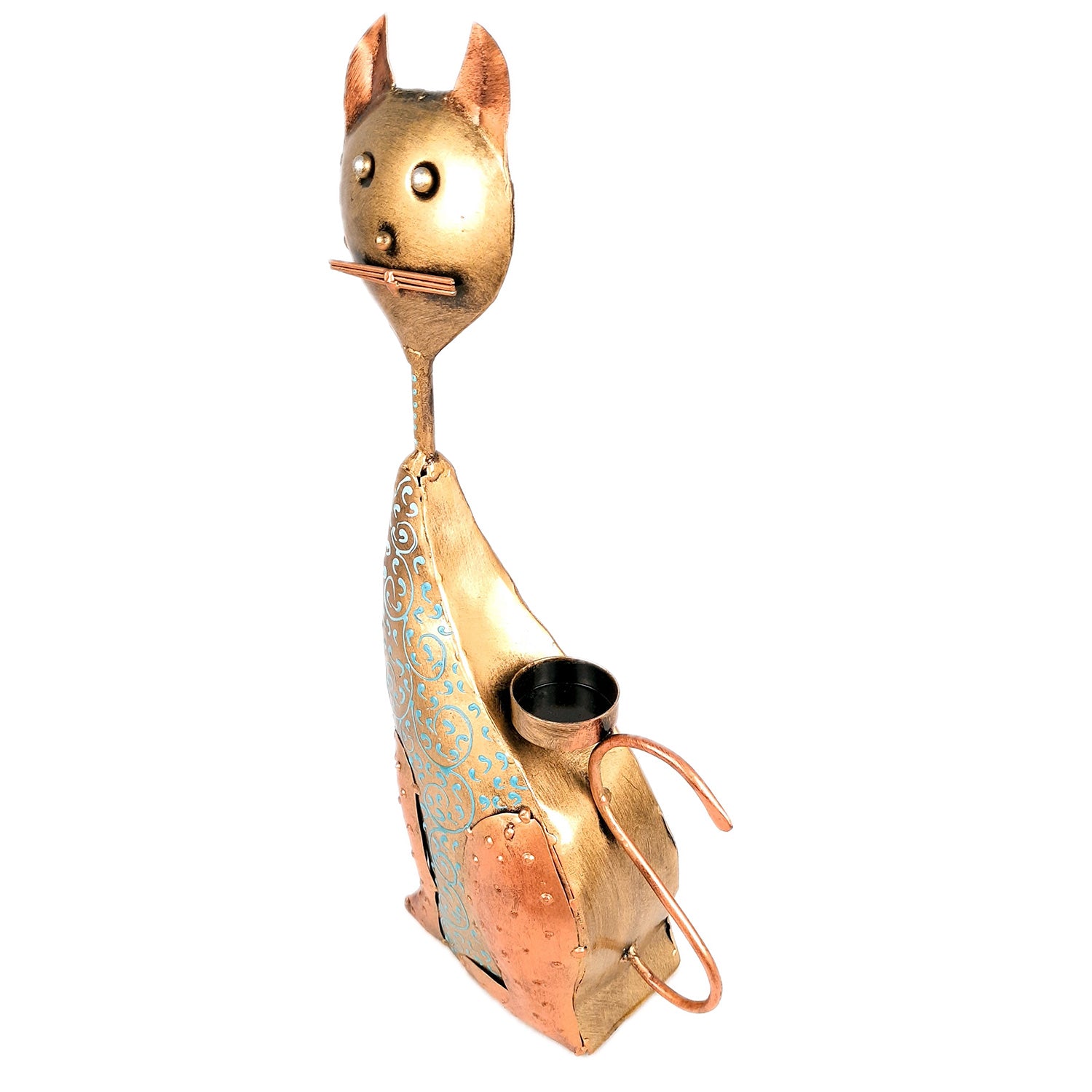 Decorative Tealight Candle Holders- Apkamart #Color_Blue