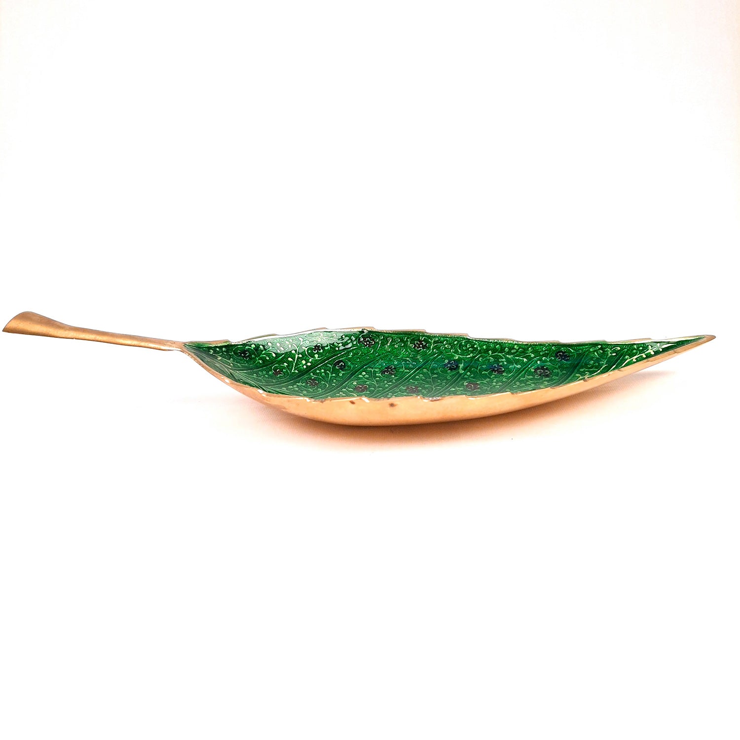 Dry Fruit Serving Tray | Multipurpose Platter - for Sweets, Chocolates, Mouth Freshener | Dining Table Decoration Item | Diwali Housewarming & Festival Gift -13 Inch - Apkamart