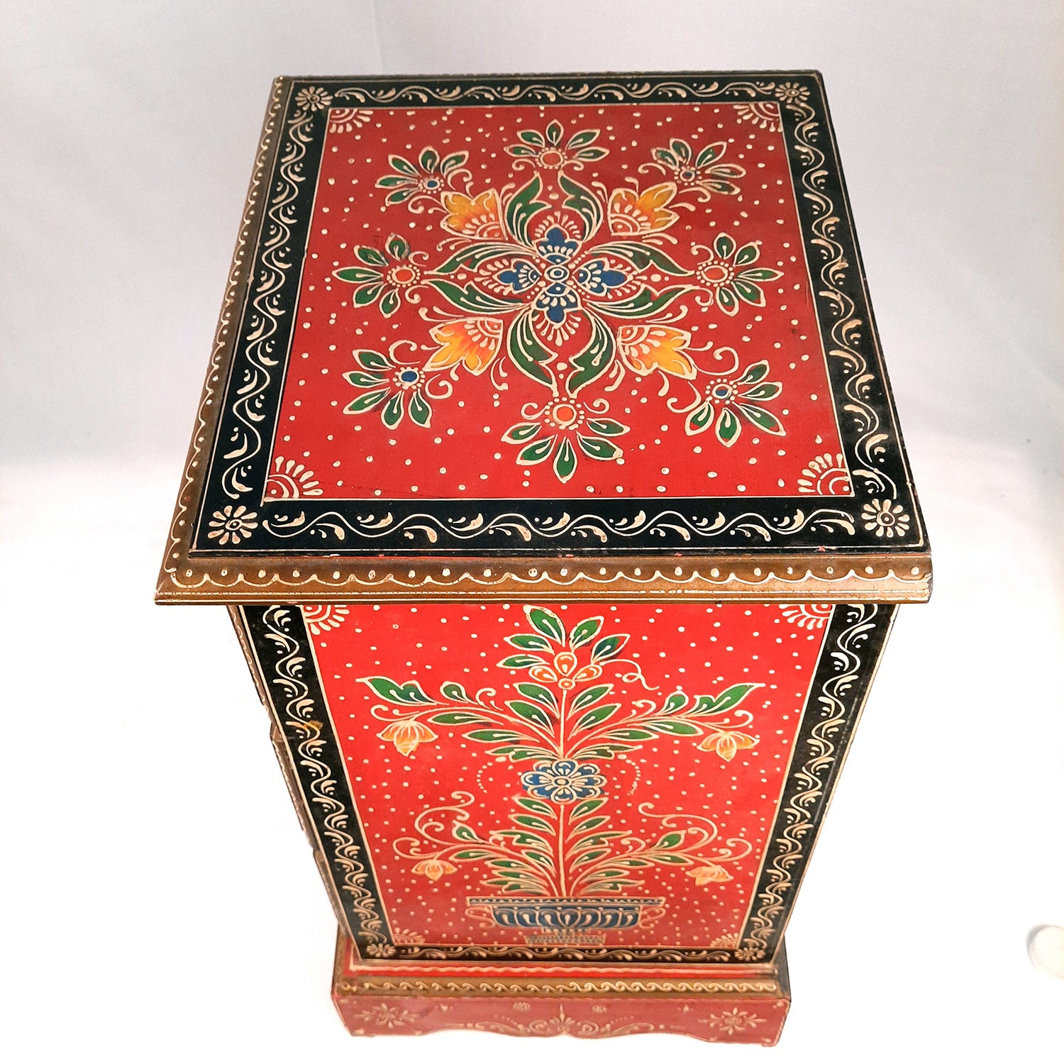 Wooden Chest of Drawers | Small Cabinet with 3 Drawers - for Bed Side Table, Night Stand, Home, Living Room, Bedroom- 20 Inch - Apkamart