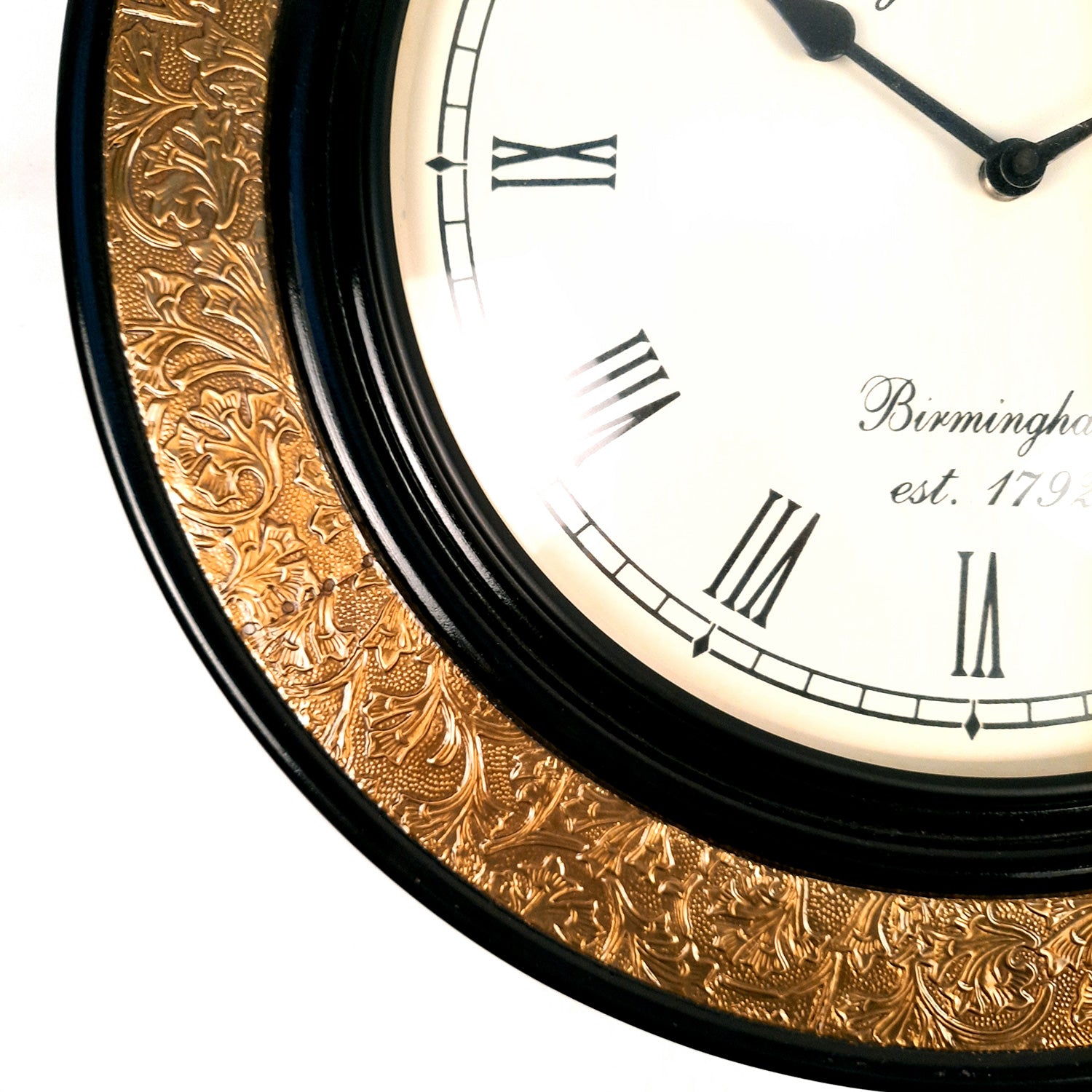 Wall Clock Wooden | Hanging Analogue Clock - For Home, Living Room, Bedroom, Office & Hall Decoration | Wedding & Housewarming Gift - 18 Inch - Apkamart