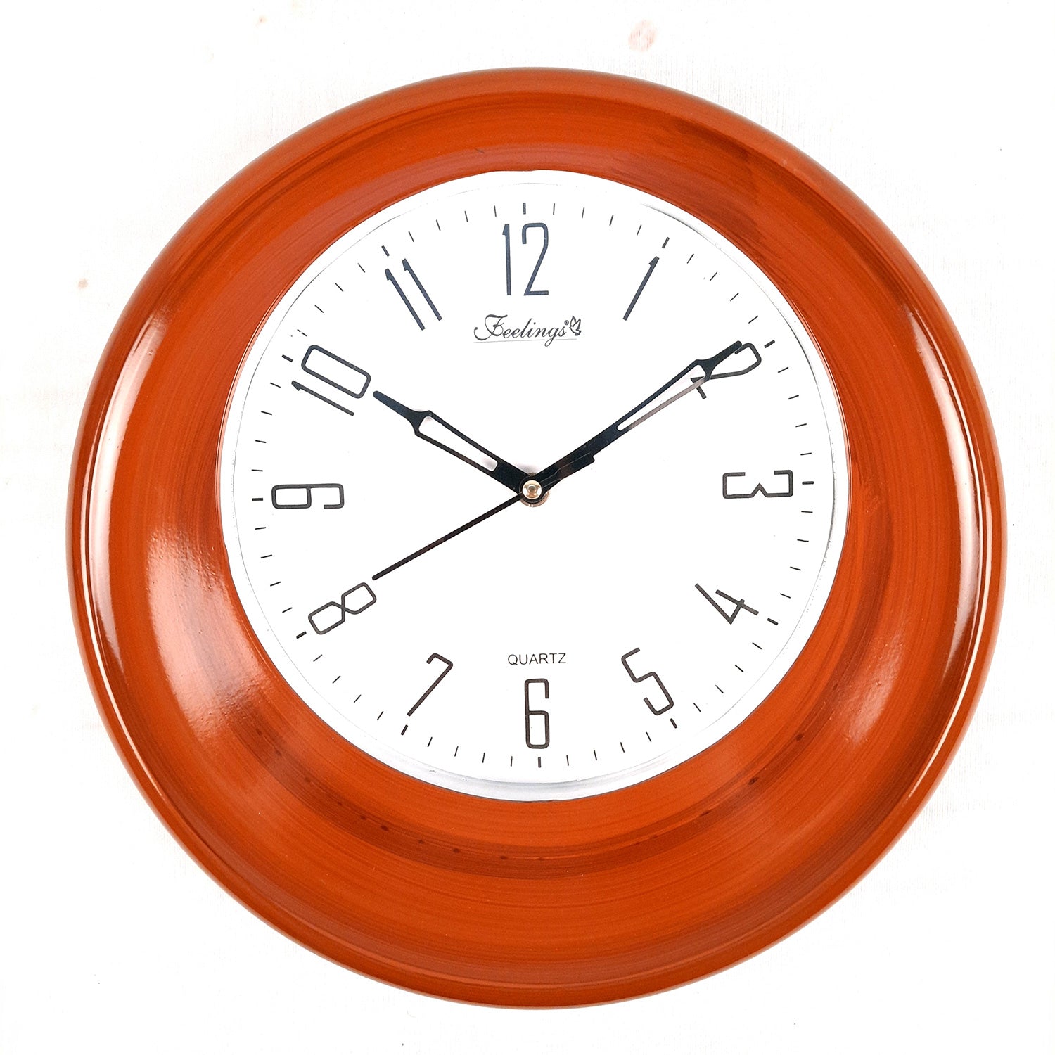 Wall Clock for Home | Wall Mount Analog Clock - For Living Room, Bedroom, Hall, Office Decor & Gift- 12 Inch - Apkamart