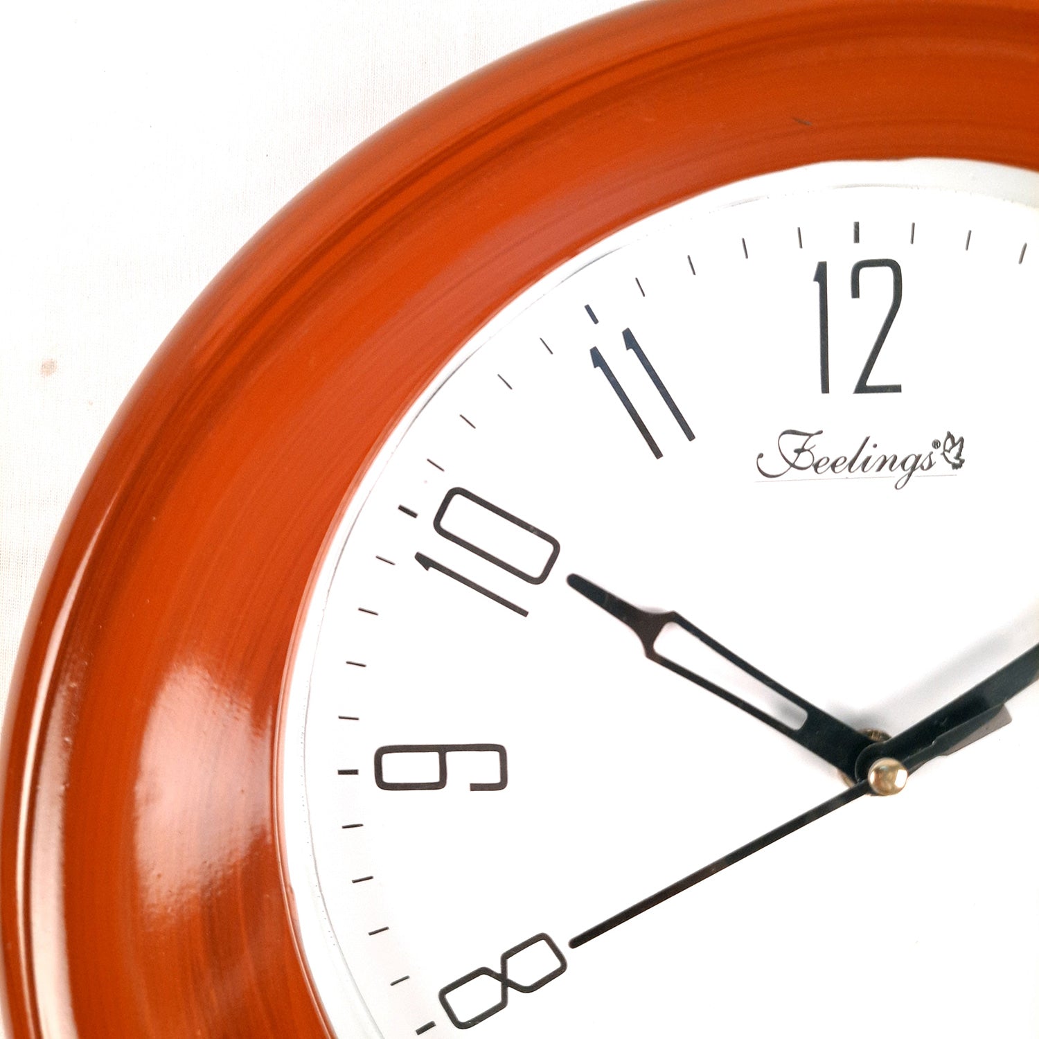 Wall Clock for Home | Wall Mount Analog Clock - For Living Room, Bedroom, Hall, Office Decor & Gift- 12 Inch - Apkamart