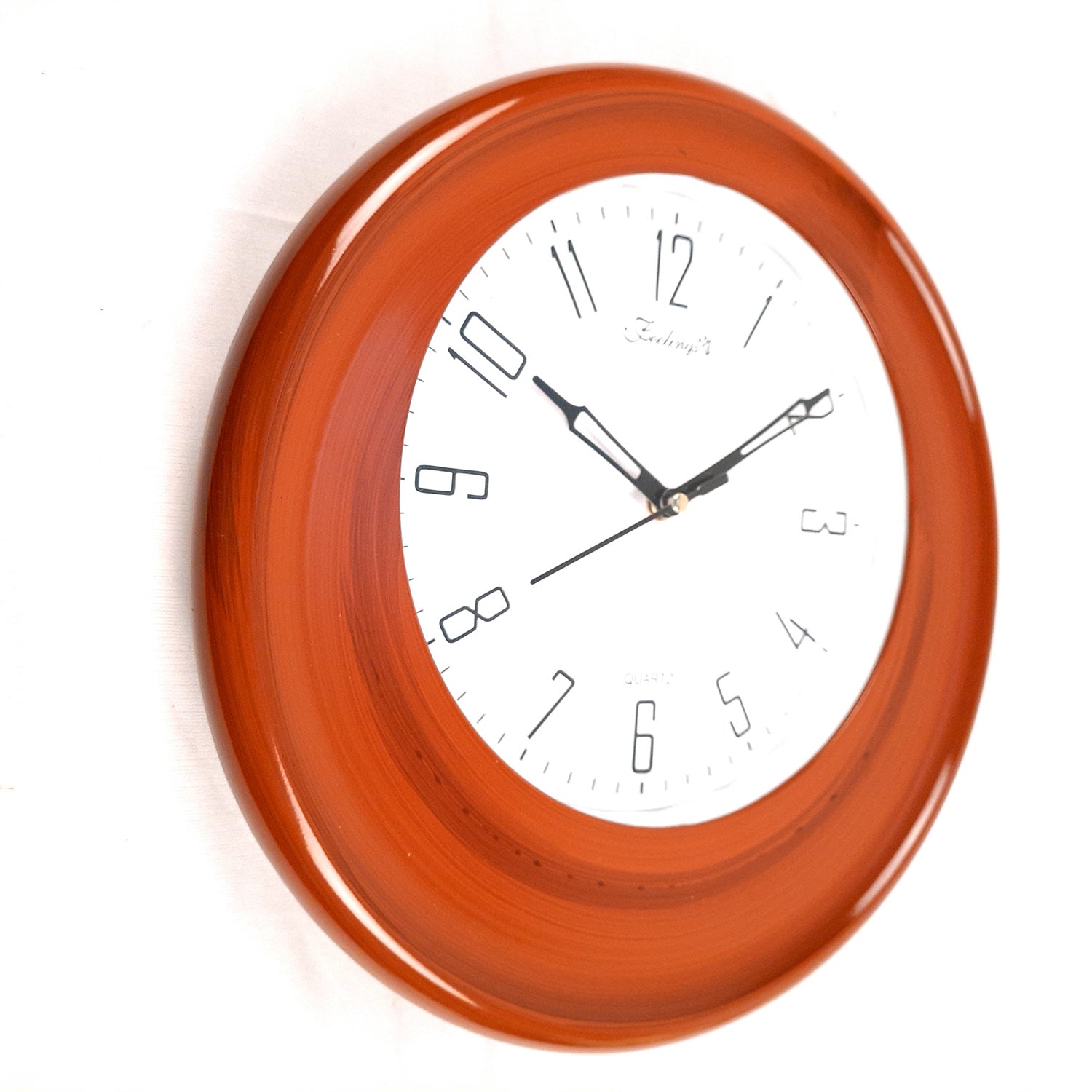 Wall Clock for Home | Wall Mount Analog Clock - For Living Room, Bedroom, Hall, Office Decor & Gift- 12 Inch - Apkamart