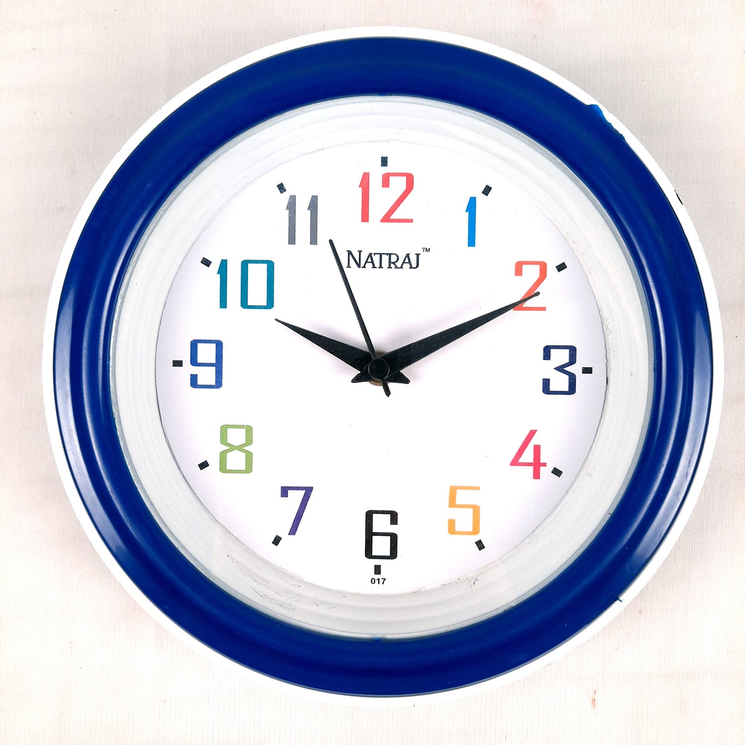 Wall Clock for Home | Wall Mount Analog Round Clock - For Living Room, Bedroom, Hall, Office Decor & Gift - 8 Inch - Apkamart